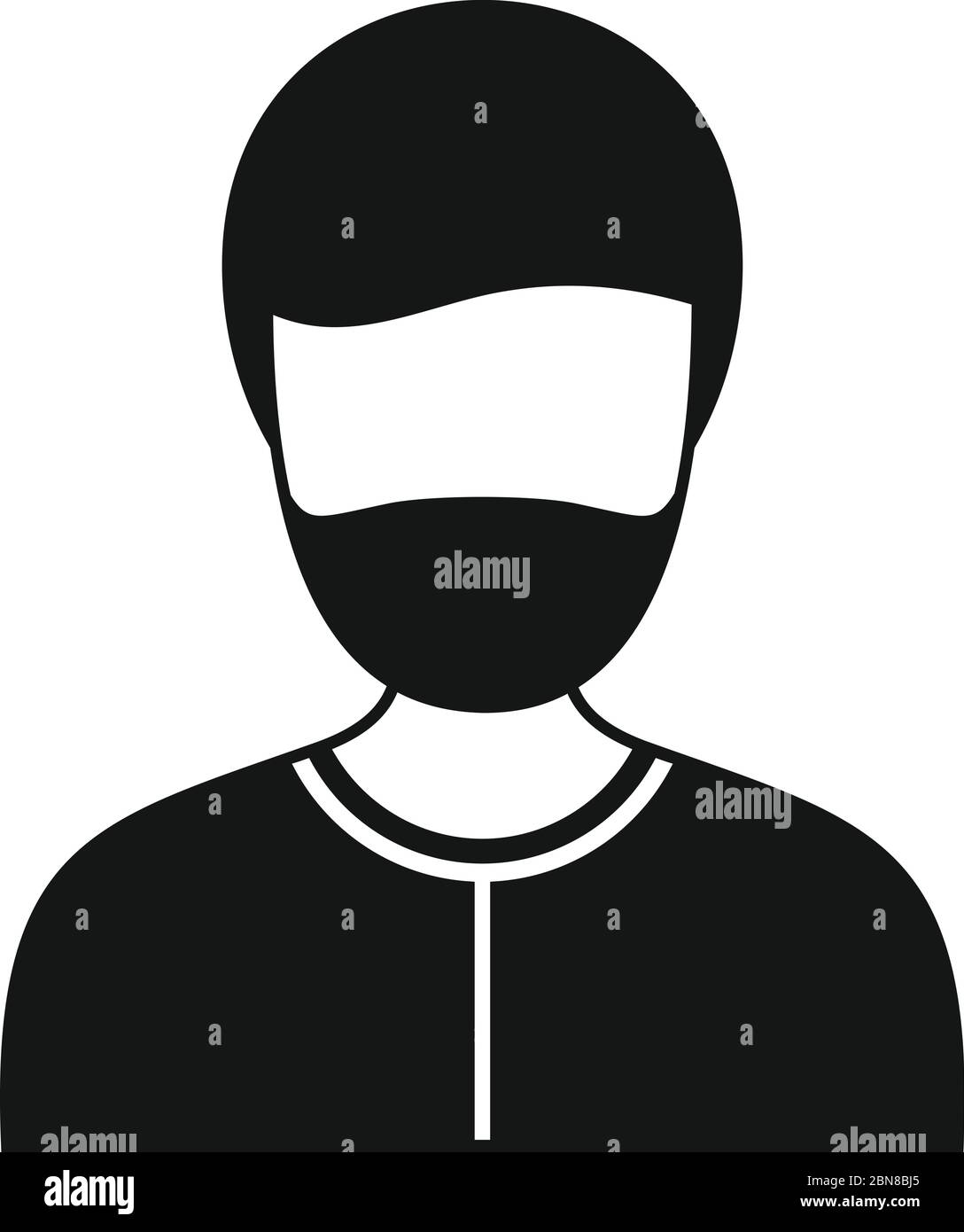 Full Mask Designs For Men Black And White