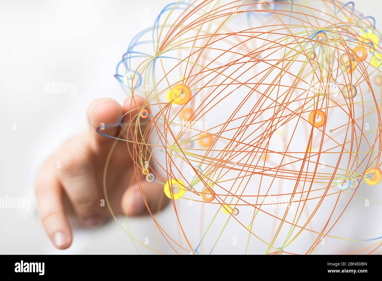 Hand holding like 3d hi-res stock photography and images - Alamy