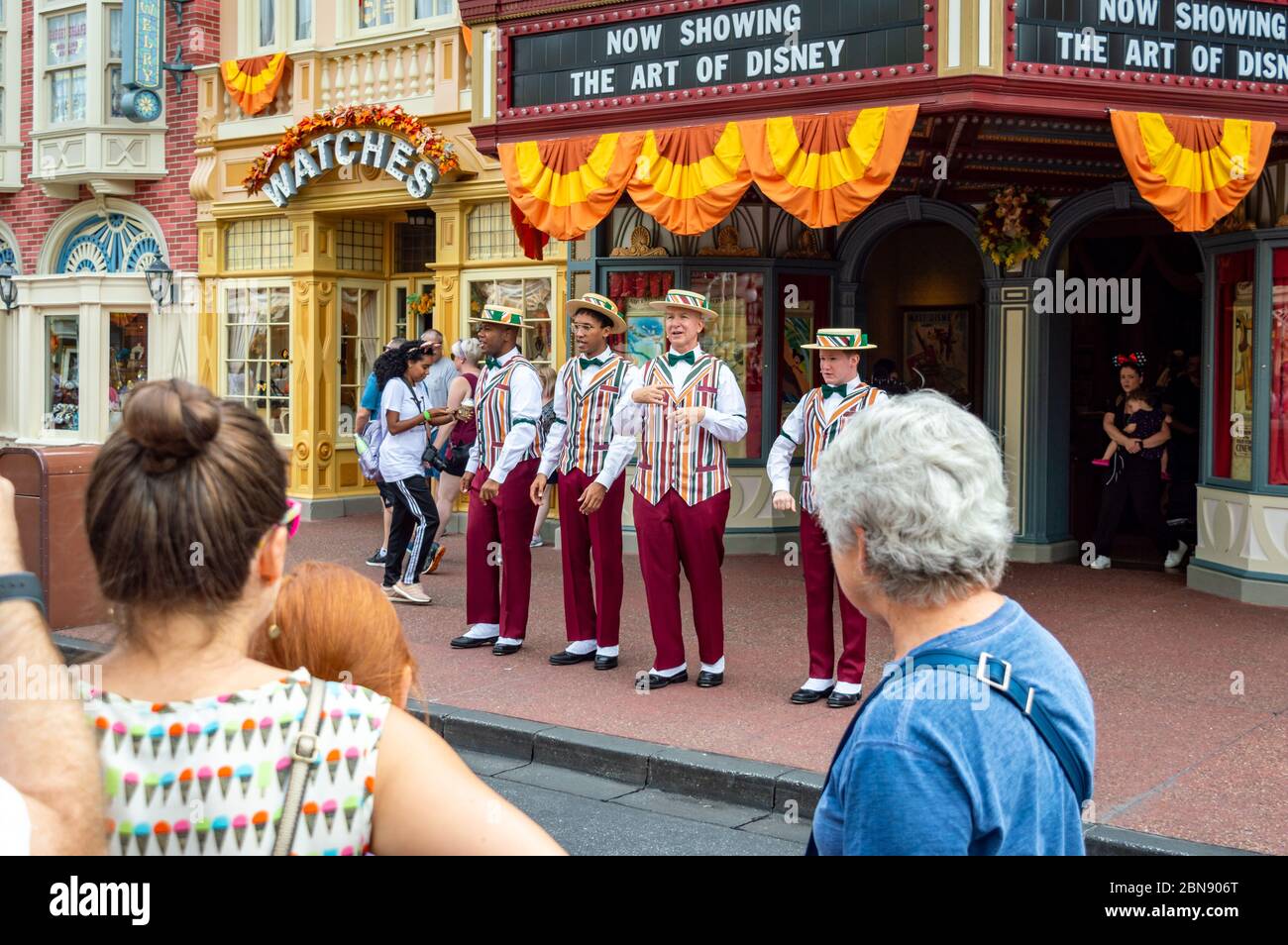 Disney main street usa hires stock photography and images Alamy