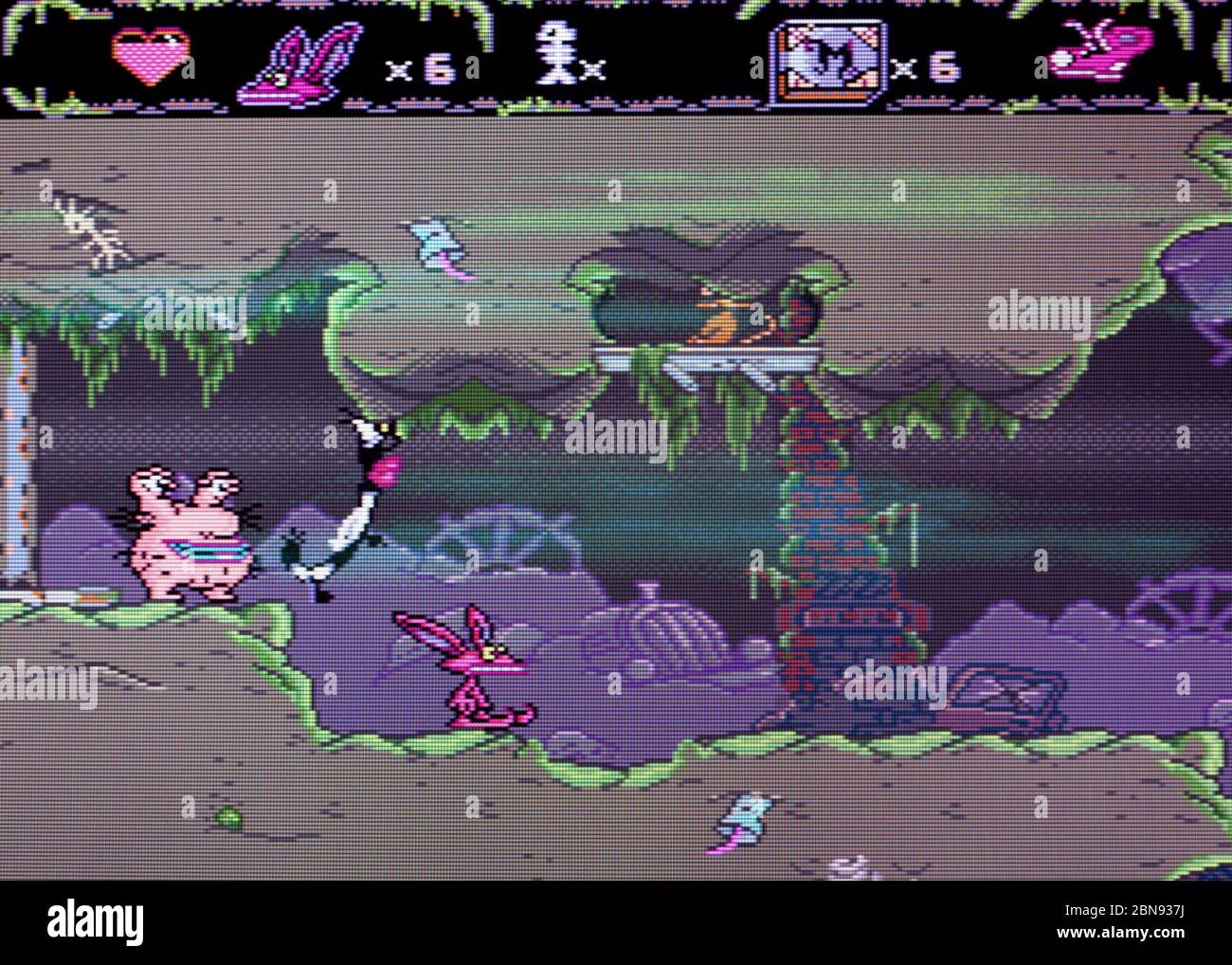 aaahh!!! real monsters, aaahh real monsters SNES