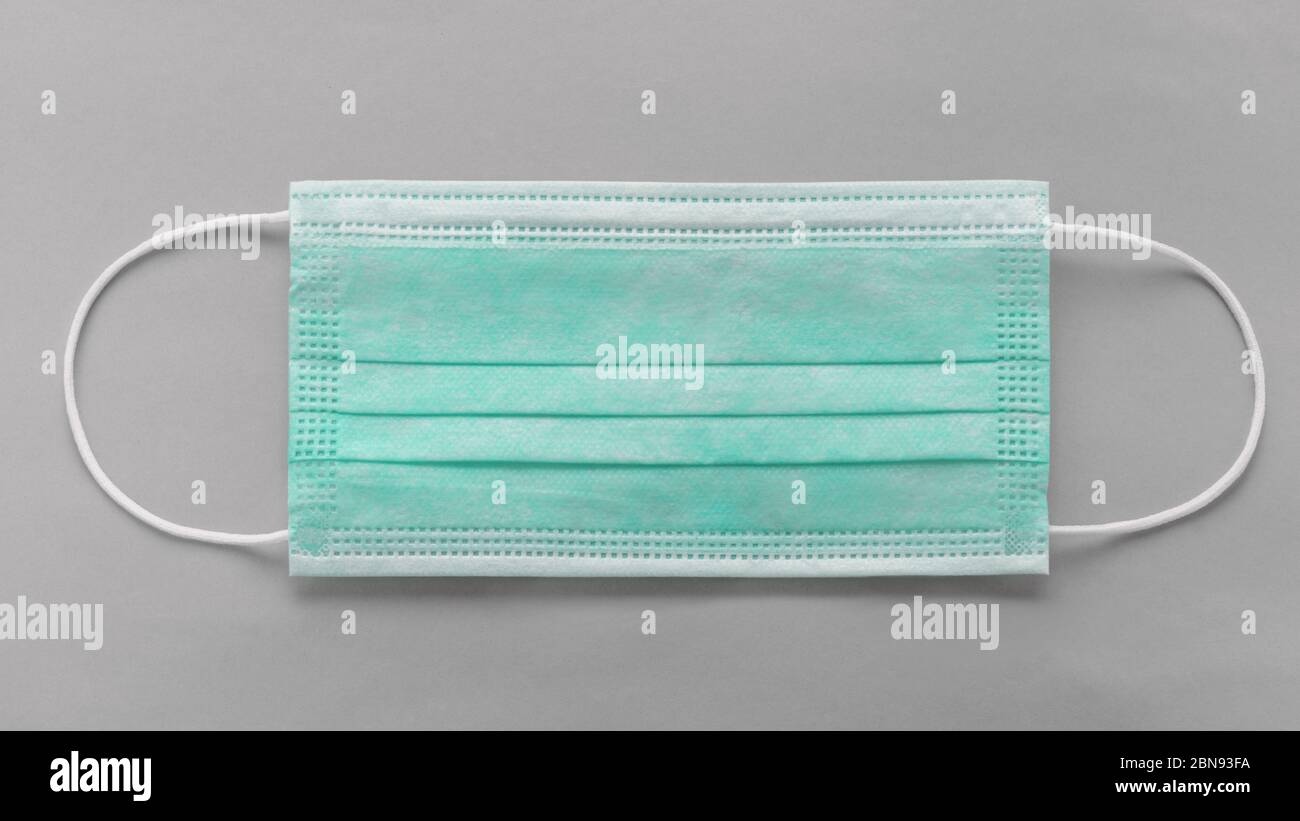 Medical disposable green masks hi-res stock photography and images - Alamy