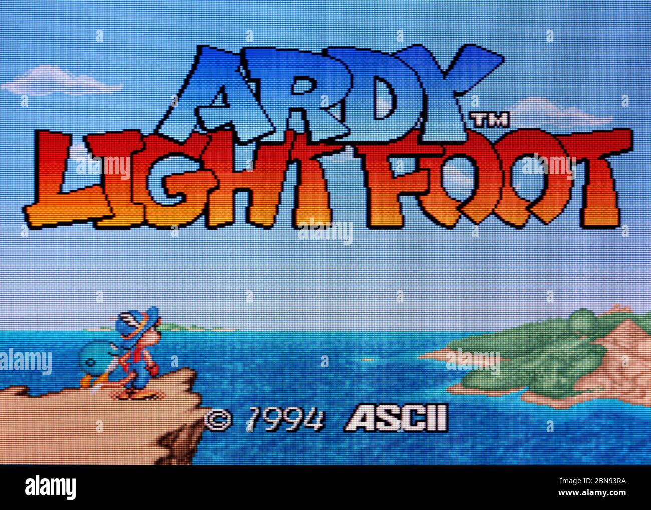 Ardy Light Foot Lightfoot - SNES Super Nintendo  - Editorial use only Stock Photo