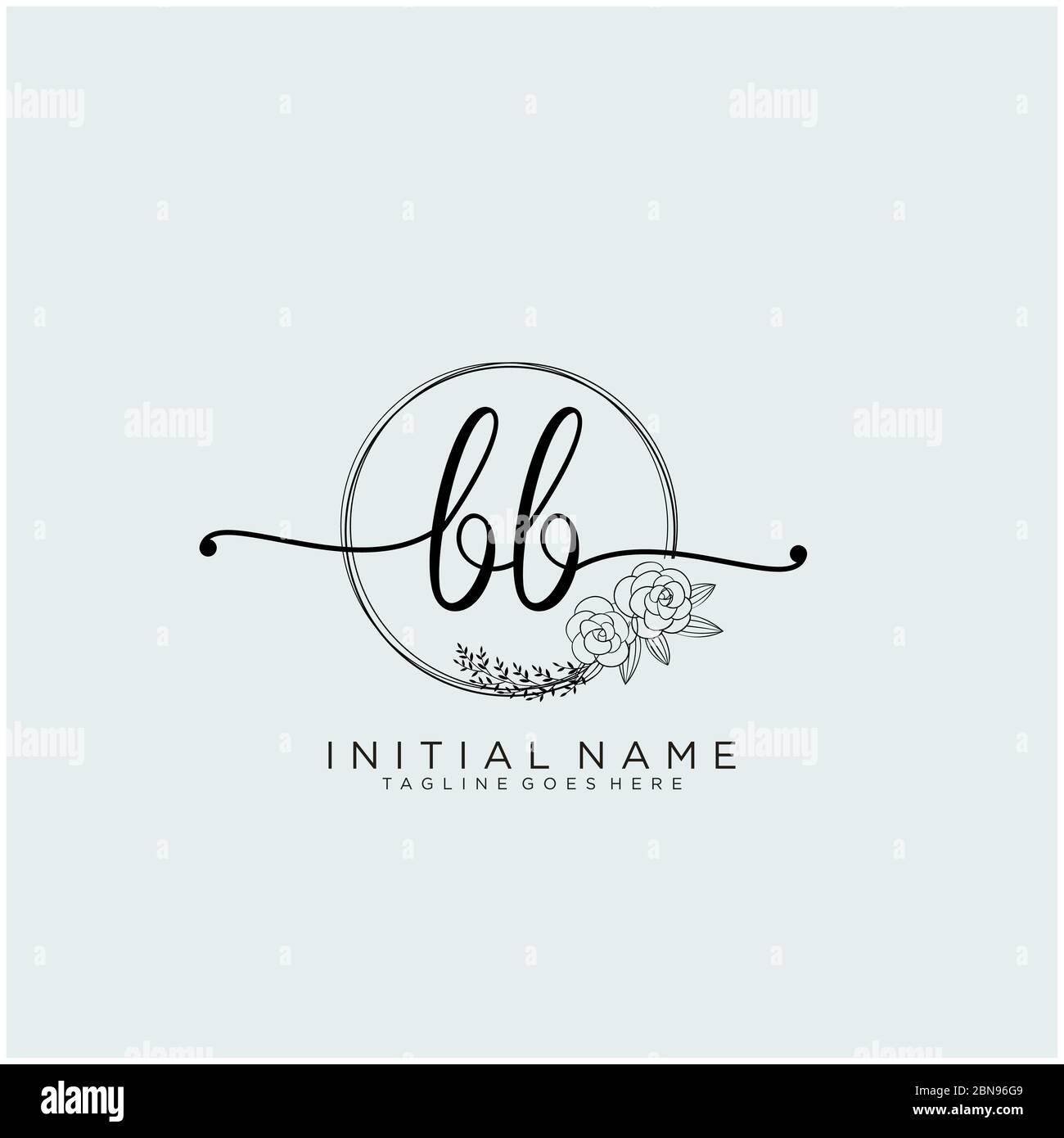 Bb Monogram Images – Browse 6,421 Stock Photos, Vectors, and Video