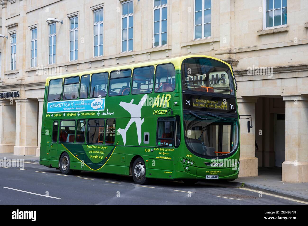 Bath Bus Company, WA64 GXW 2015 Volvo B Series B9TL, in the Bristol