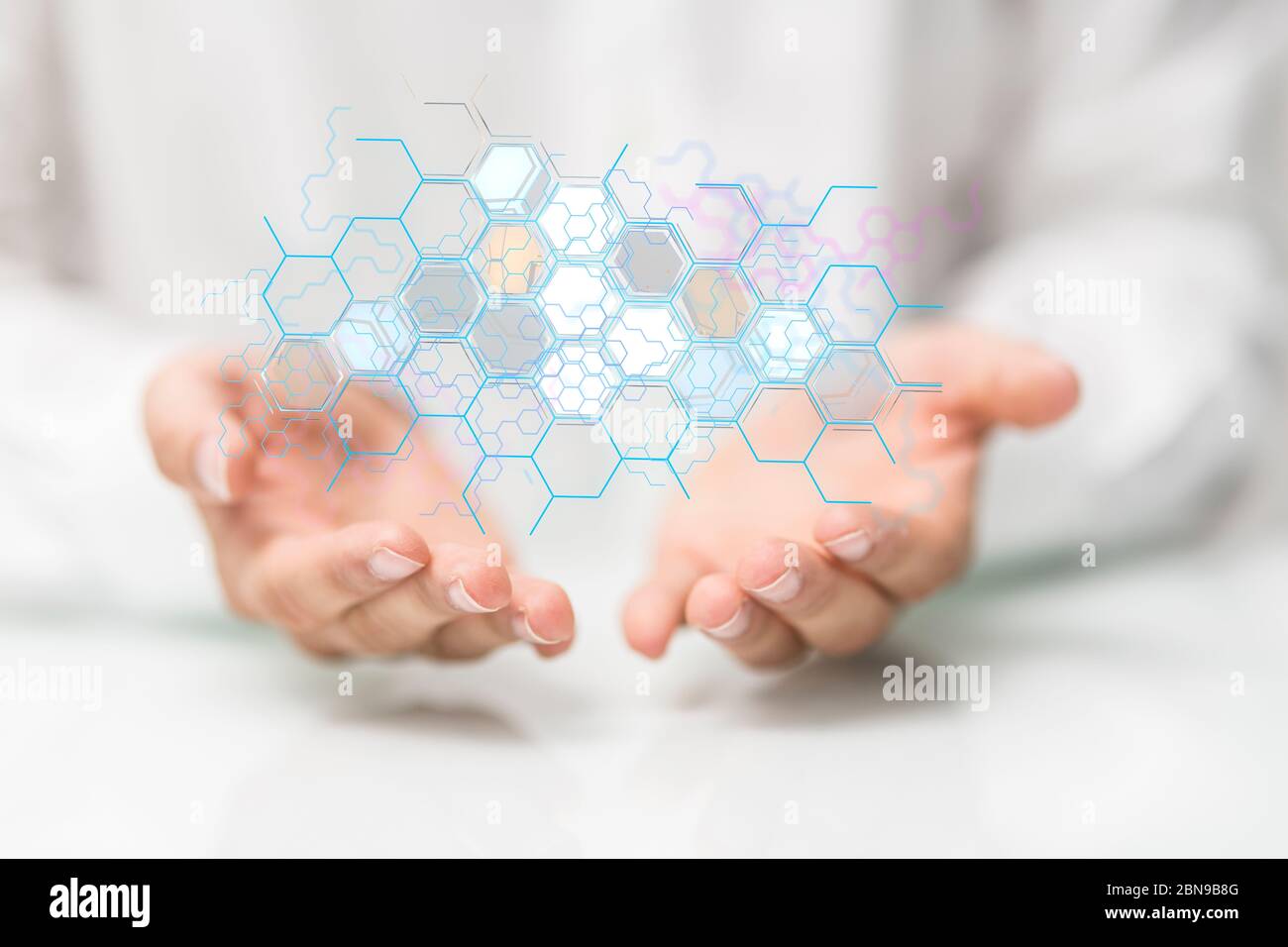 A 2d rendering Cloud computing, Cloud Computing Concept Stock Photo