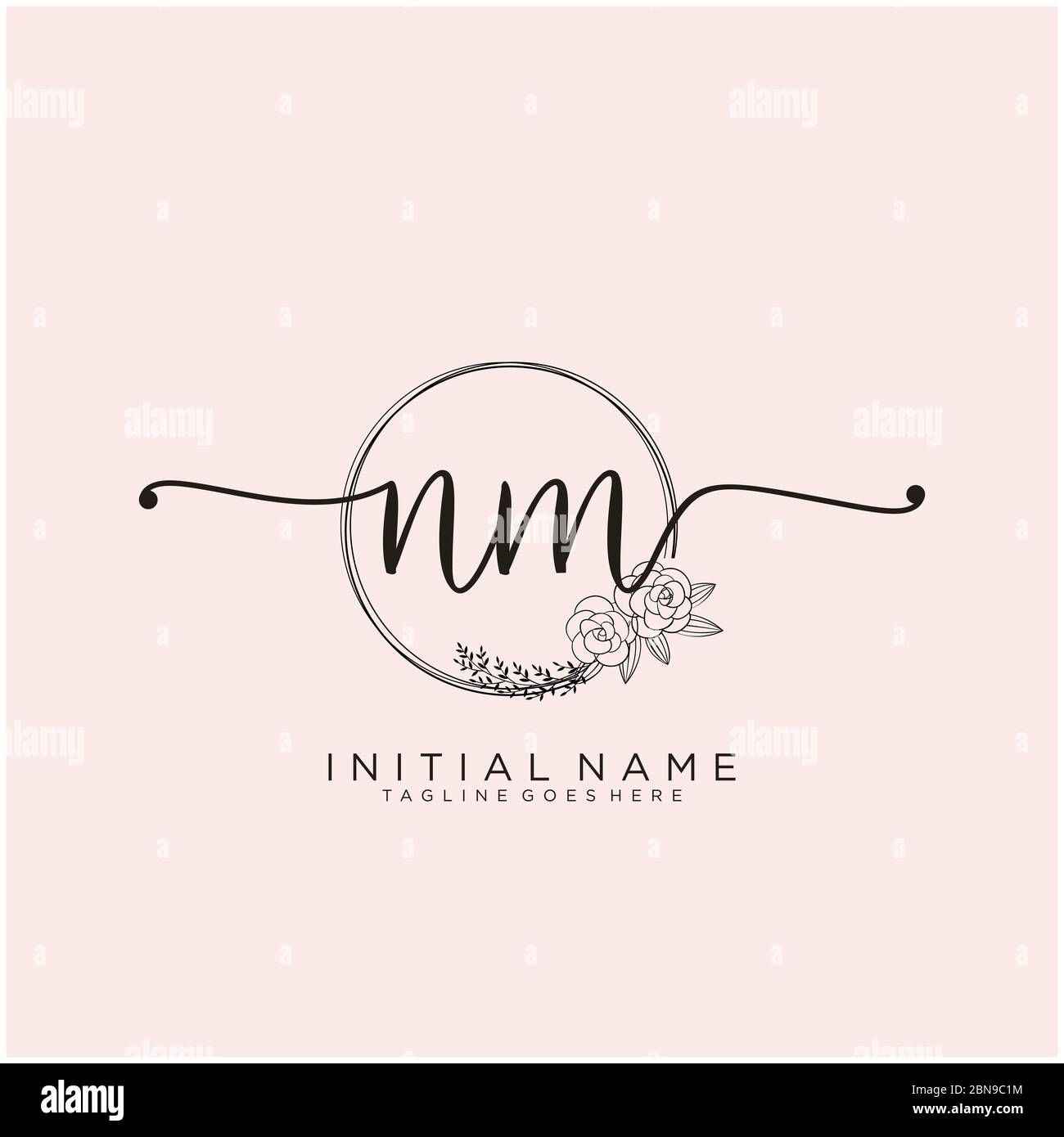 Nm logo vector vectors hires stock photography and images Alamy