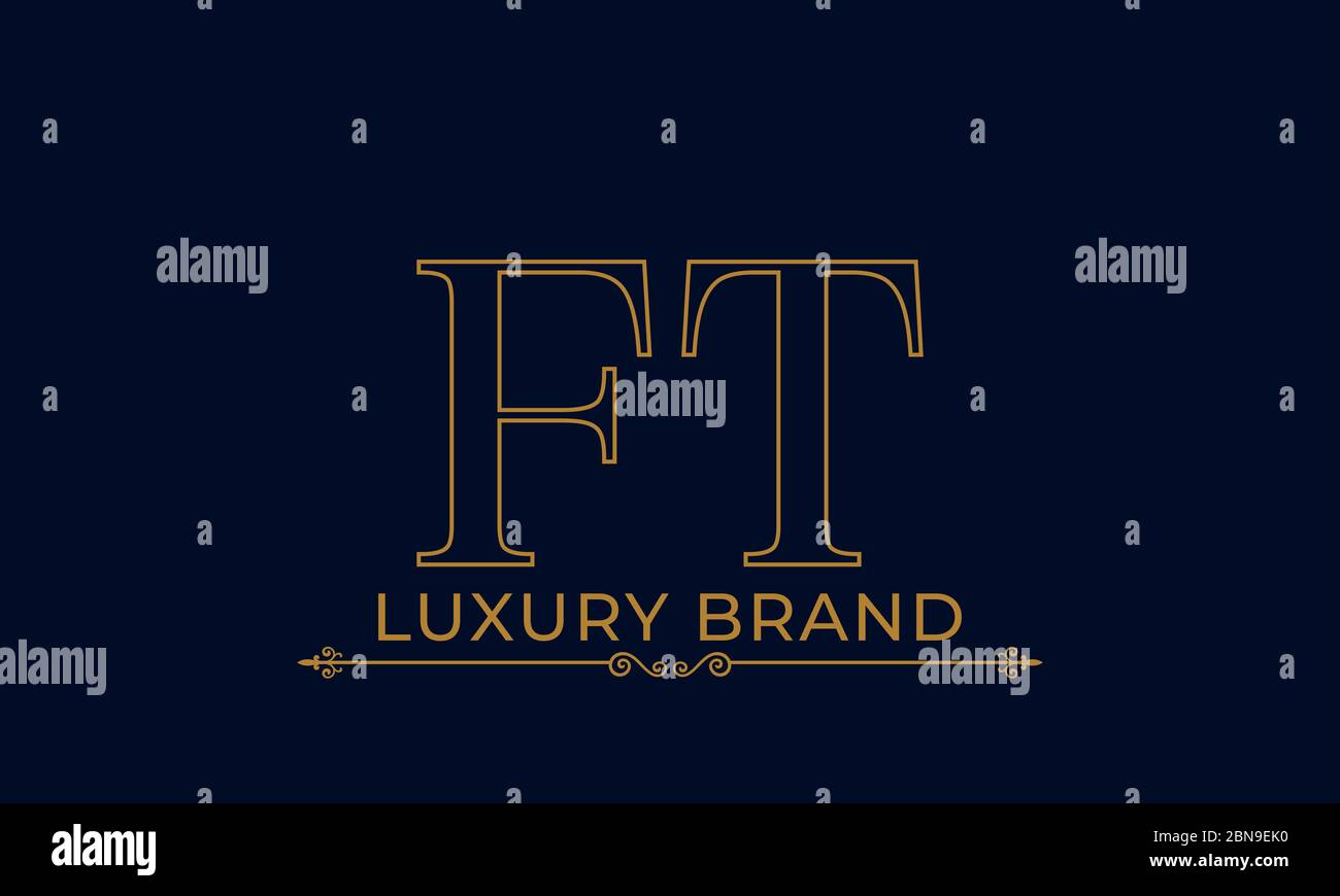 FT company linked letter logo Stock Vector Image & Art Alamy