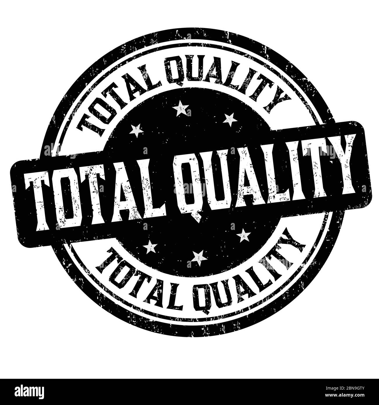 Total quality sign or stamp on white background, vector illustration Stock Vector Image & Art