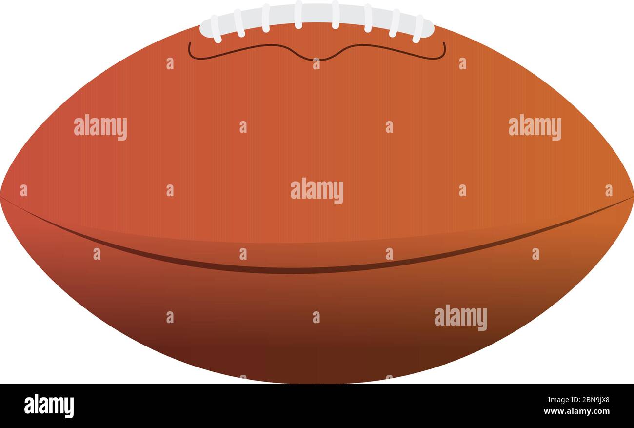 American football ball Stock Vector Image & Art - Alamy