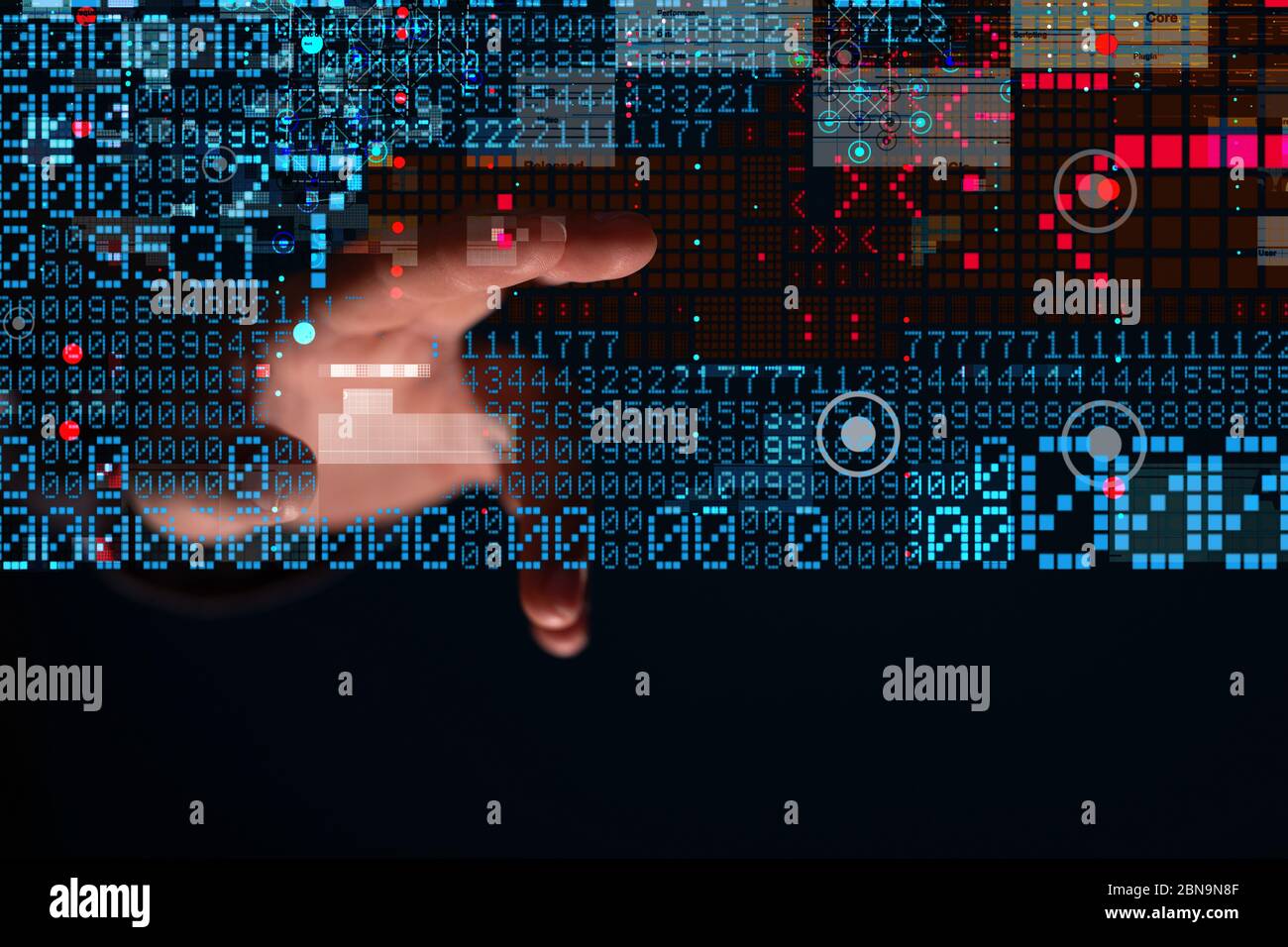 Web development concept black hi-res stock photography and images - Alamy