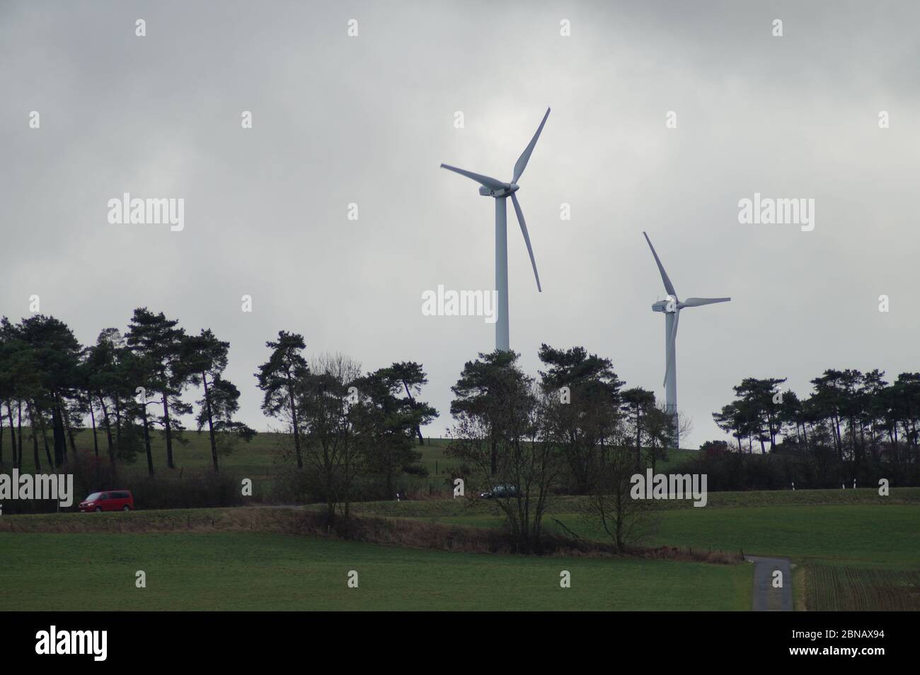 Windkraft Stock Photo