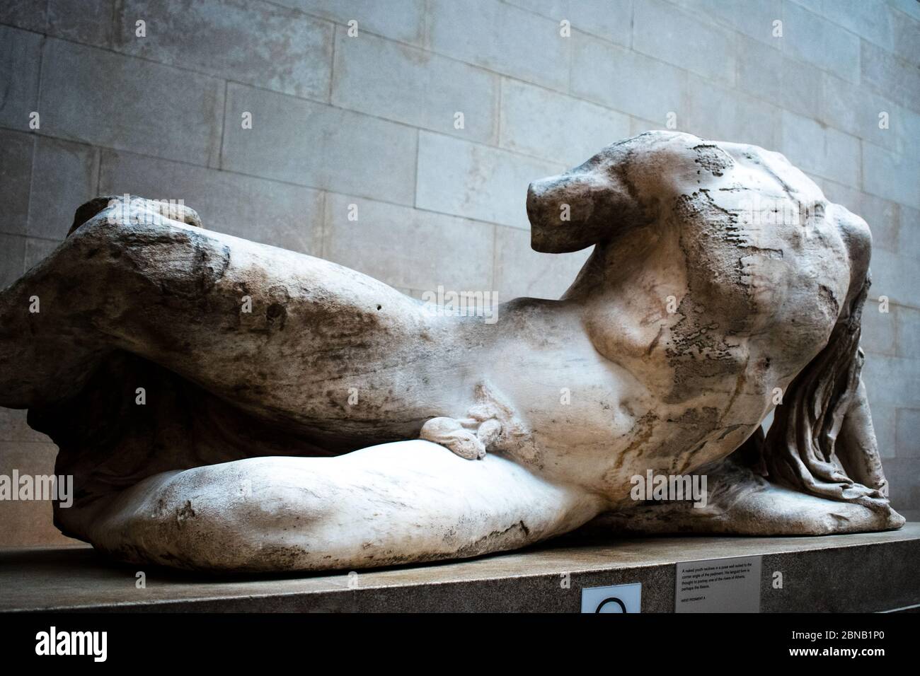 The Parthenon sculptures, British Museum Stock Photo Alamy
