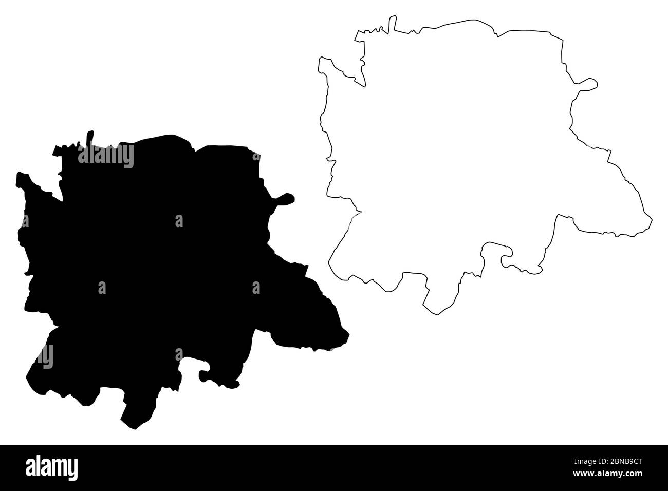 Karnataka Outline Map Set Graphic by davidzydd · Creative Fabrica-saigonsouth.com.vn
