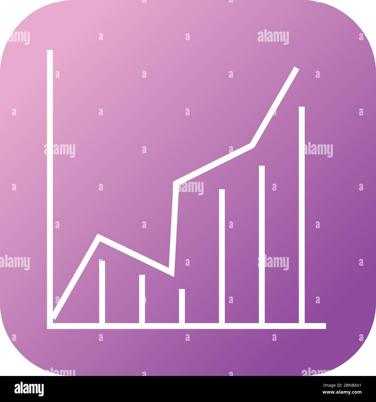 Beautiful Charts Line Vector Icon Stock Vector Image & Art - Alamy