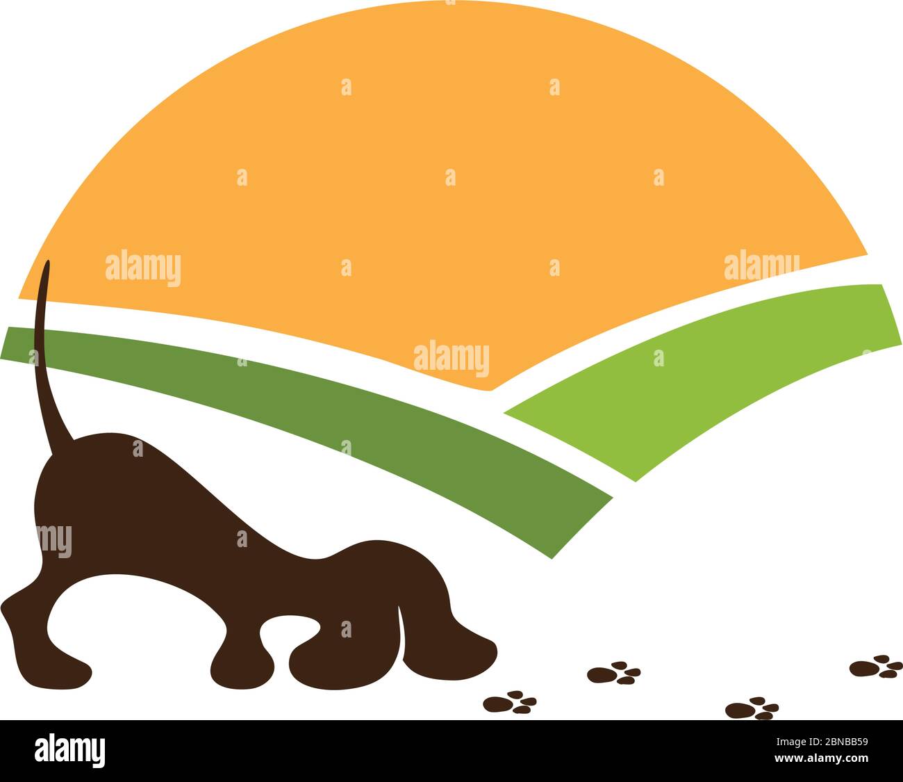 little dog sniffing Stock Vector Image & Art Alamy