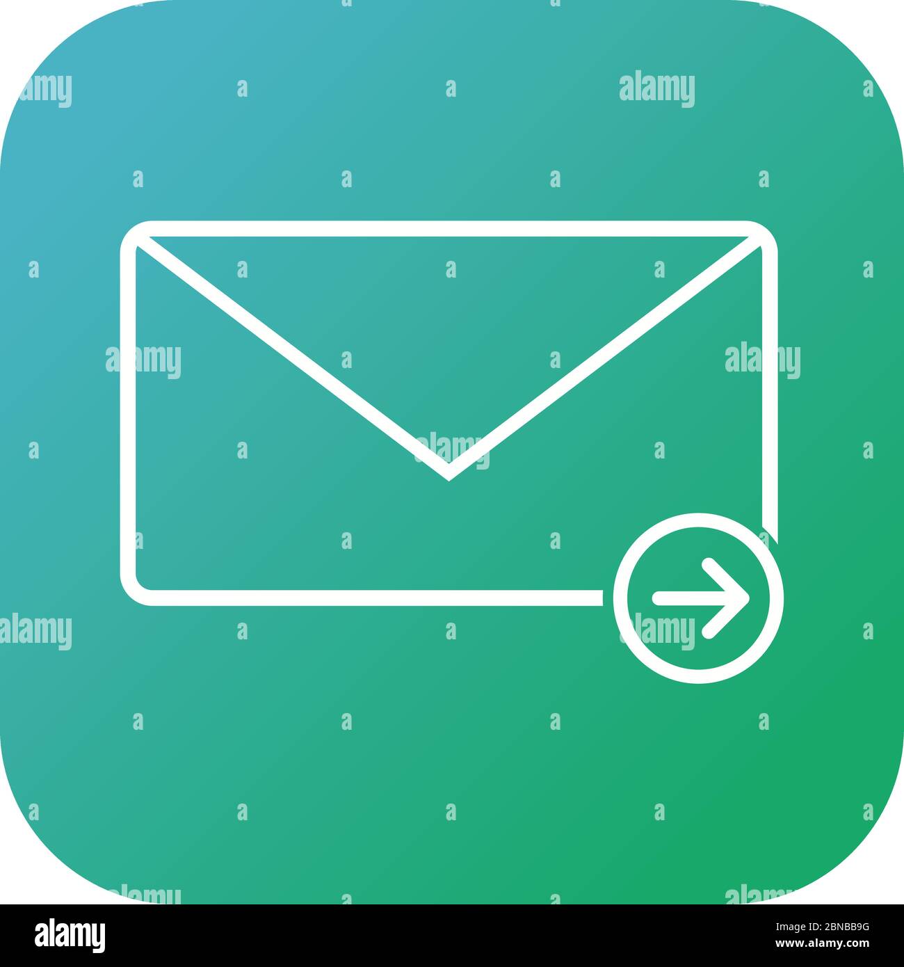 Beautiful Sending Message Line Vector Icon Stock Vector Image & Art - Alamy