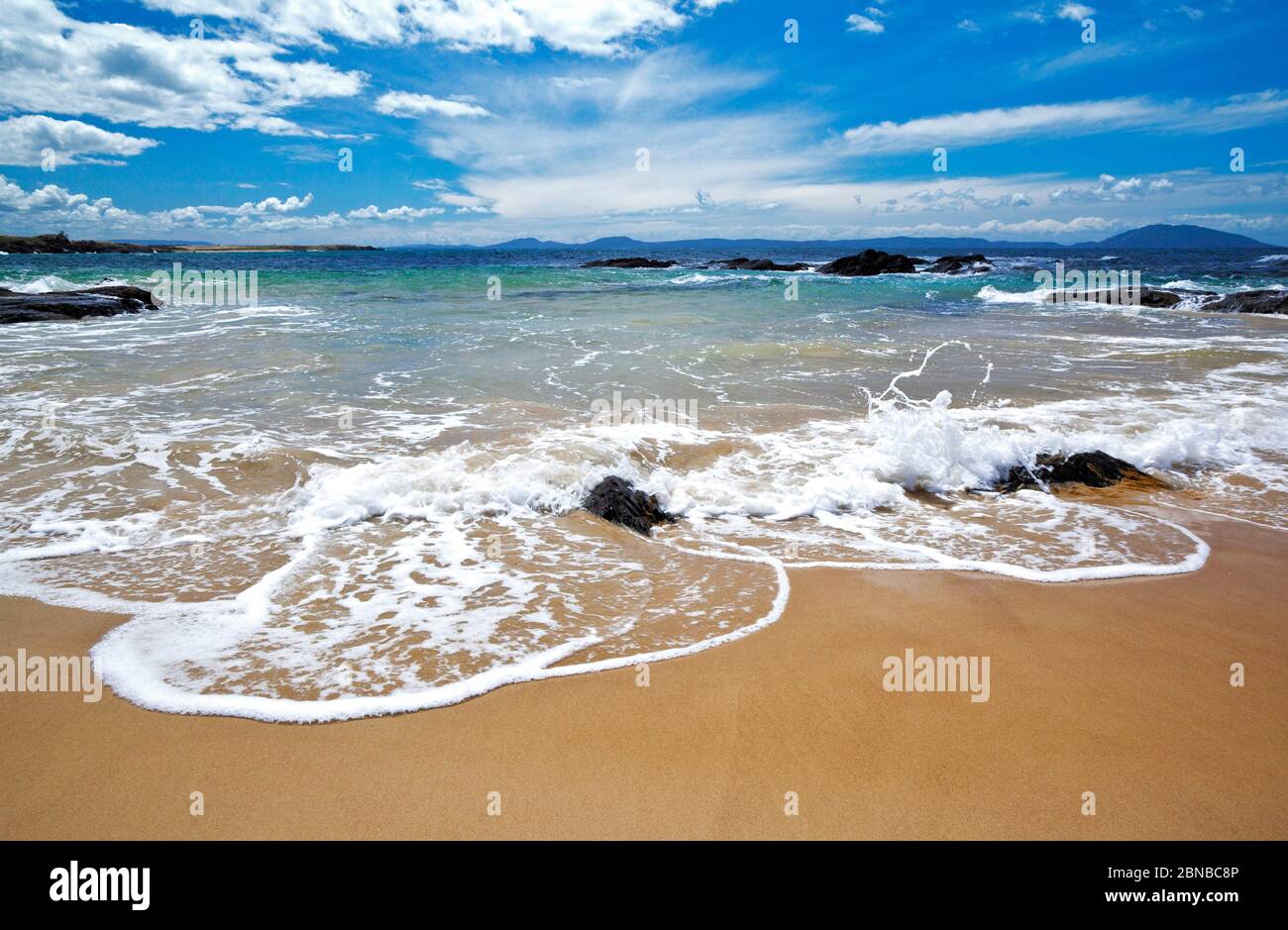 beautiful beach in Australia, Australia Stock Photo