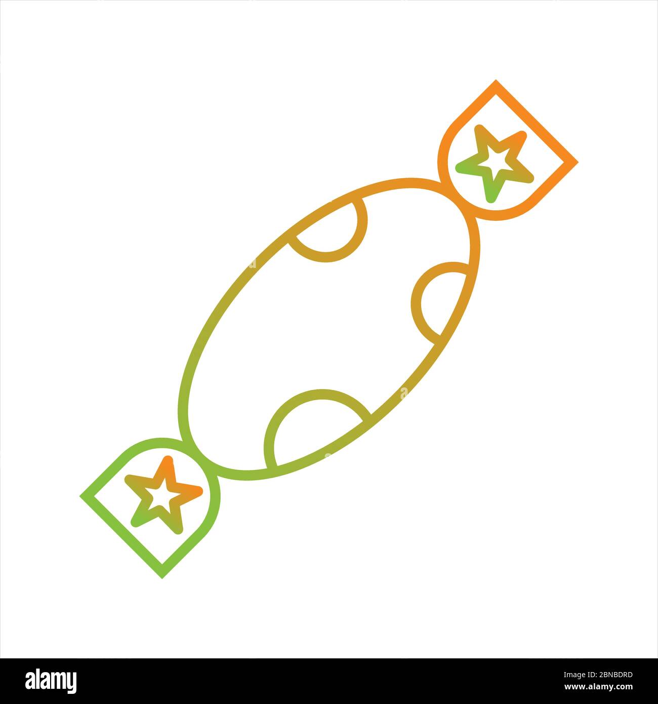 Beautiful Toffee Line Vector Icon Stock Vector Image & Art - Alamy