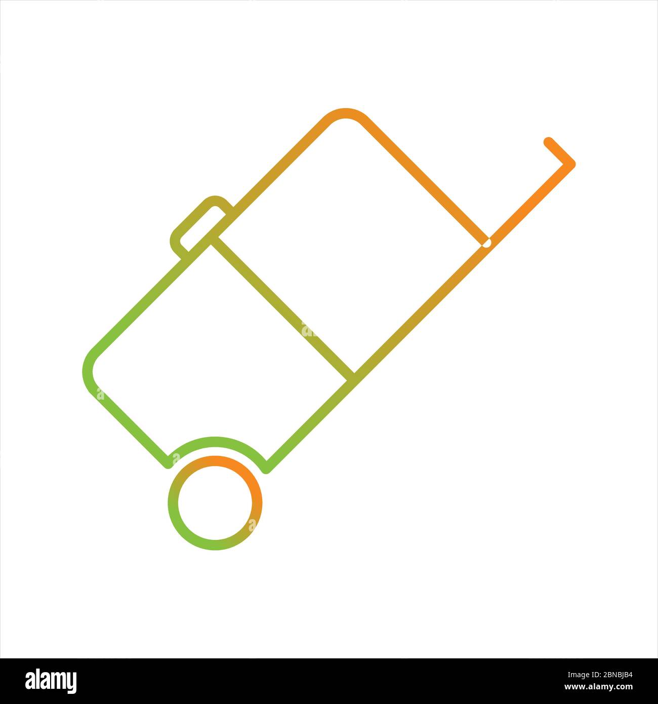 Beautiful Luggage Line Vector Icon Stock Vector Image & Art - Alamy
