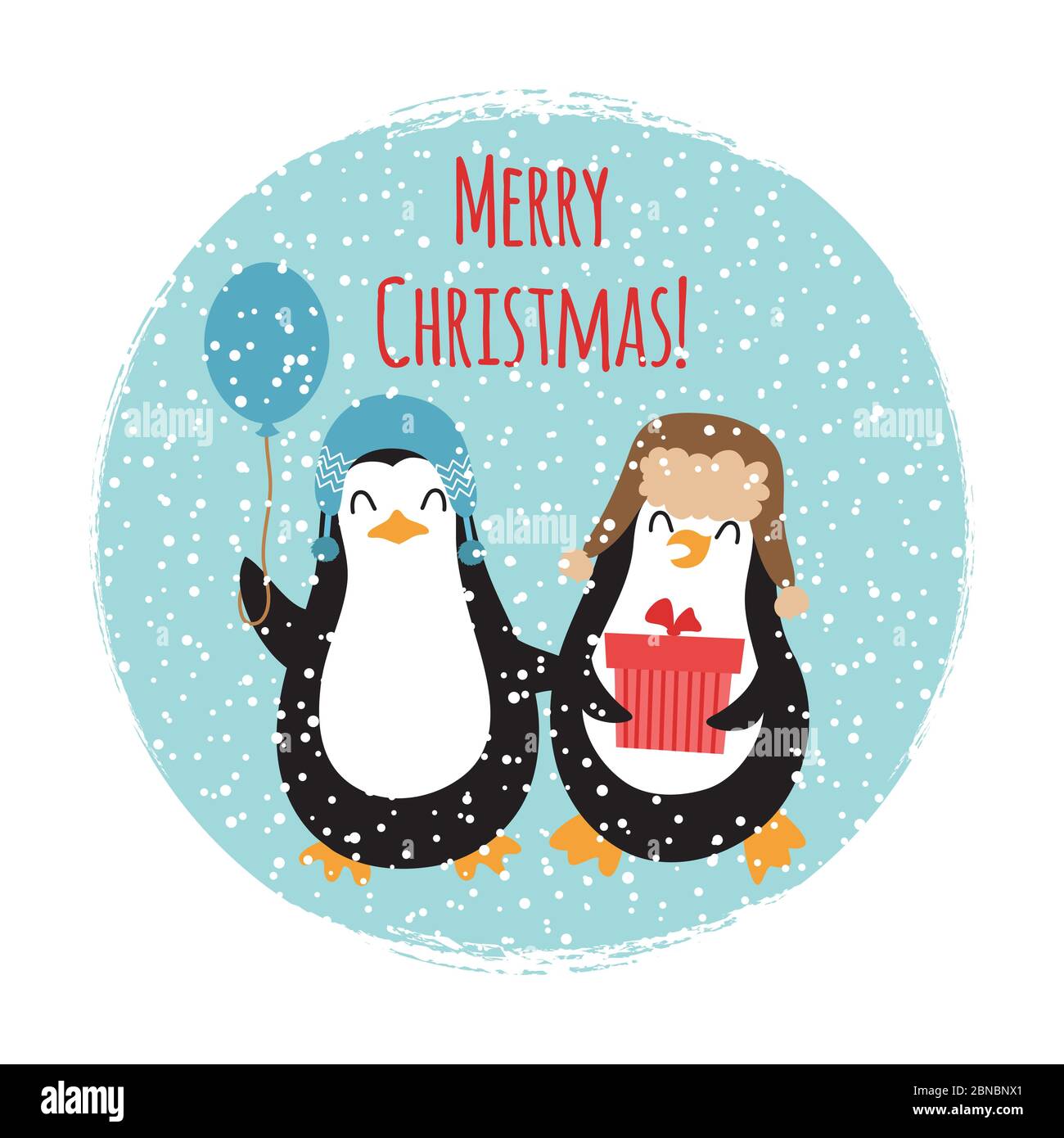 Holiday Card Winter Penguin Puffin Stock Video : Over 220 puffin