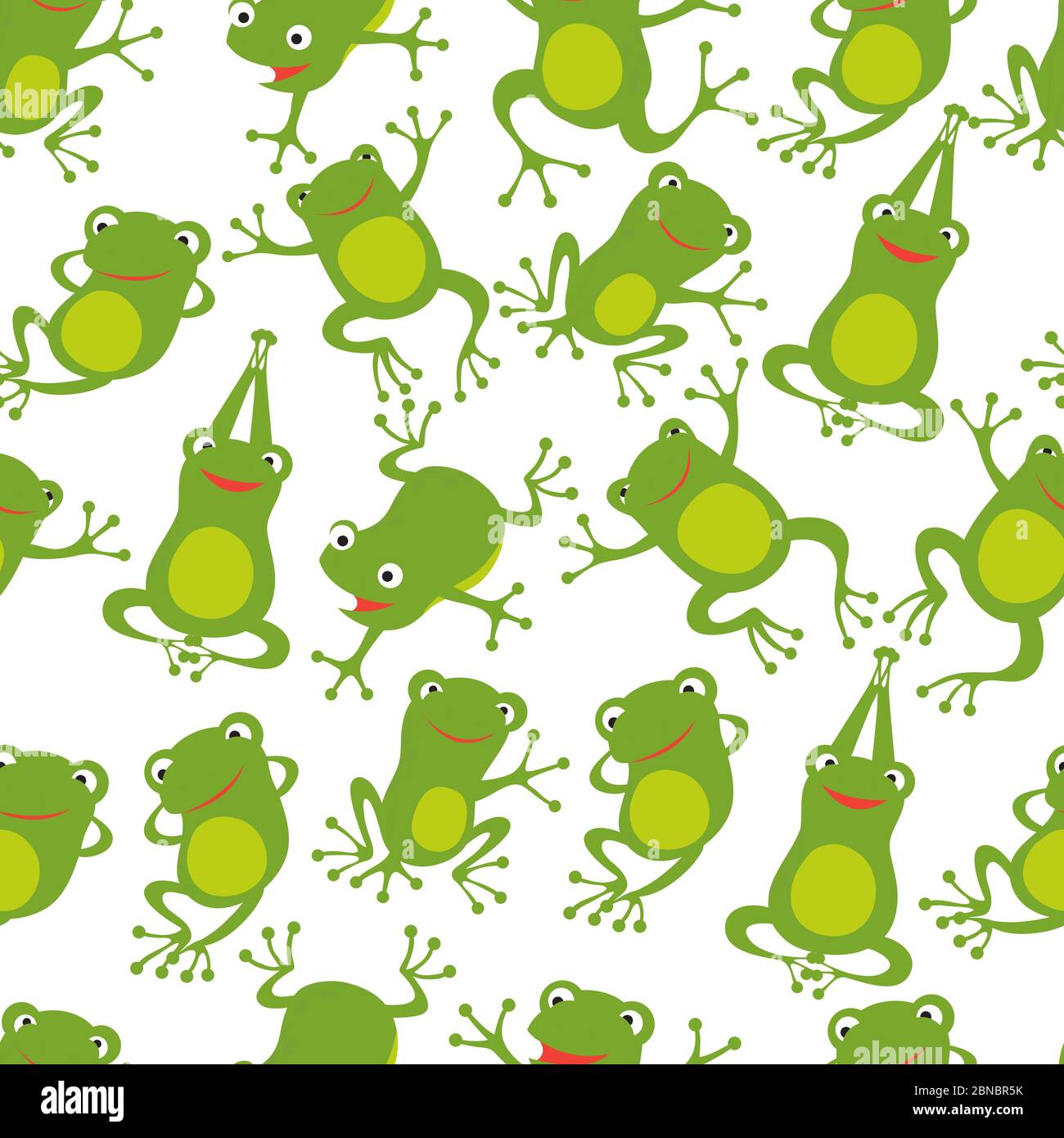 Premium Vector  Cute frogs and forest mushrooms abstract hand drawn  vector seamless pattern colored cartoon ornament with animals funny  design for print fabric textile background wallpaper