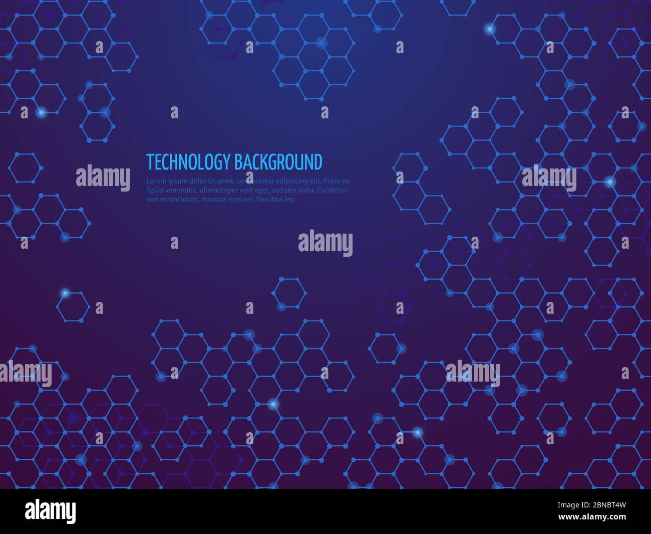 Abstract molecule background. Hexagon dna network. Science chemical and bio  technologies vector concept. Illustration of hexagon dna, chemical bio  connect Stock Vector Image & Art - Alamy