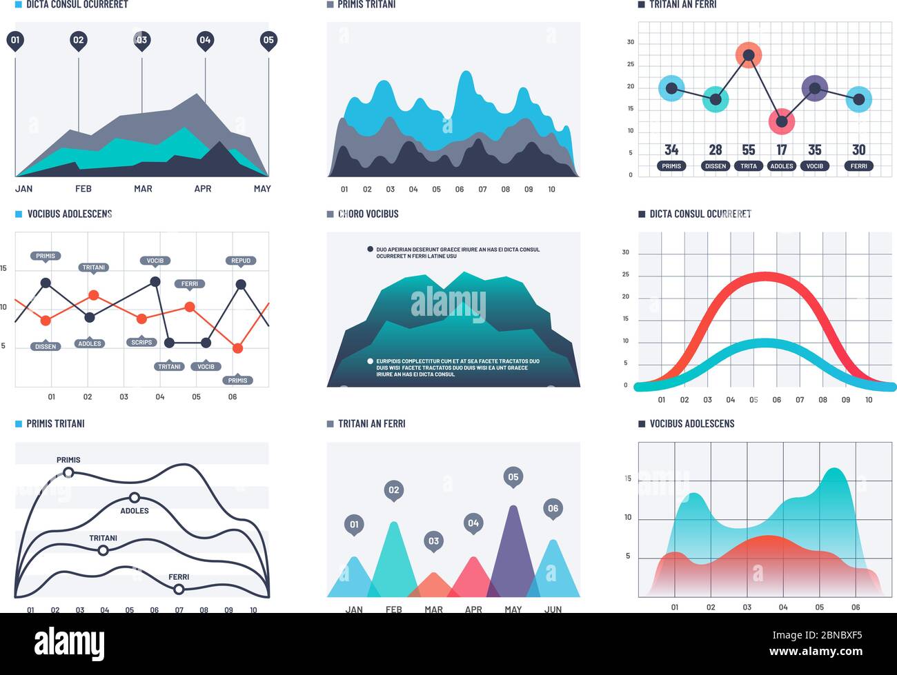 Infographic chart. Statistics bar graphs, economic diagrams and charts. Demographic infographics vector elements. Infographic data, graph diagram template for presentation illustration Stock Vector