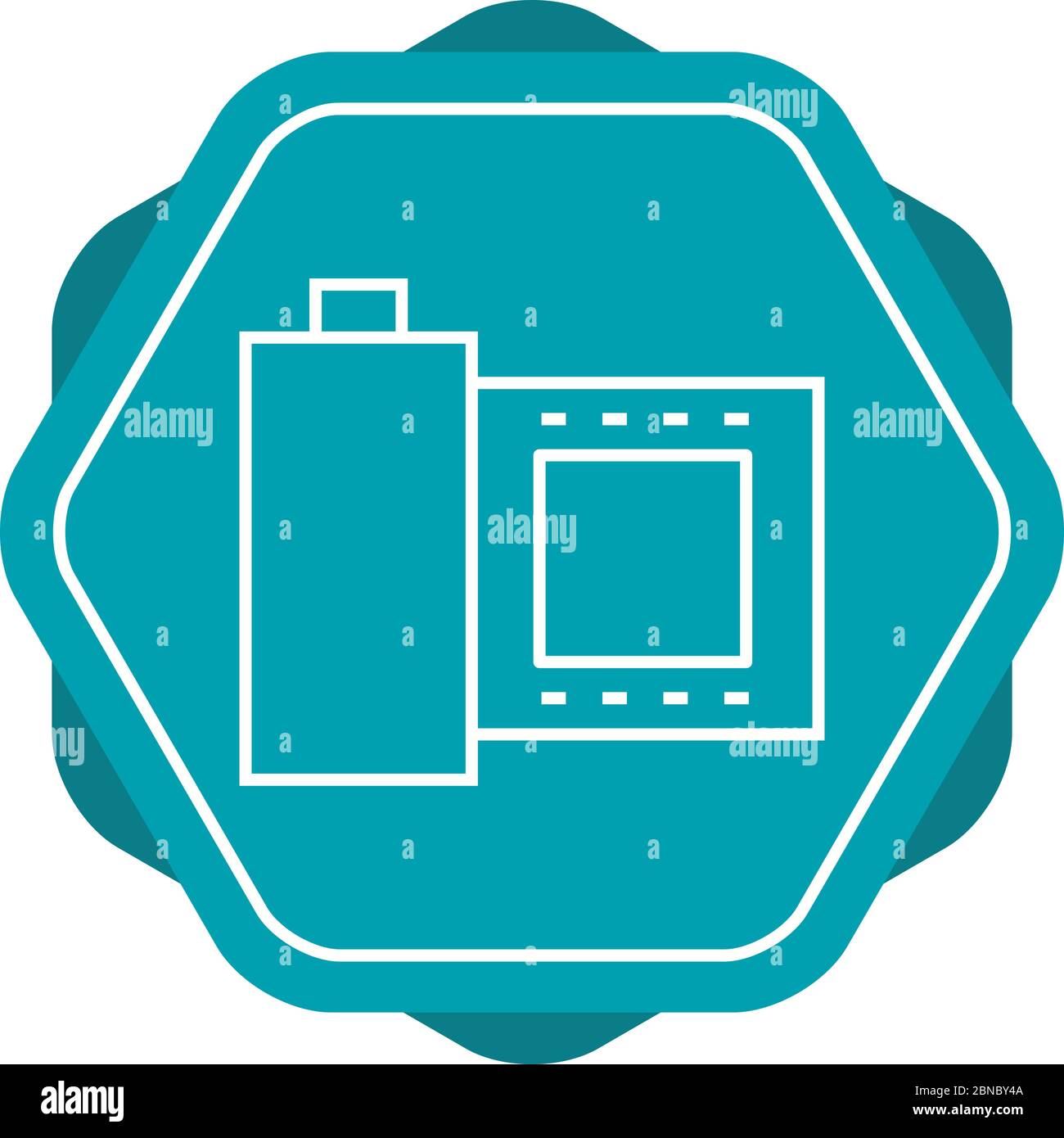 Beautiful reel line vector hi-res stock photography and images - Alamy