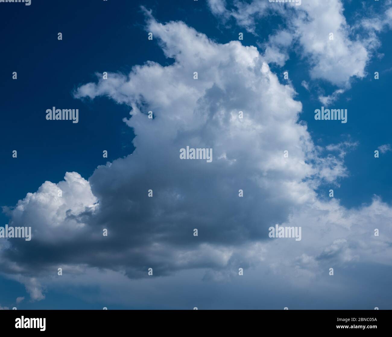 Clouds in the sky. Square image size. design background Stock Photo