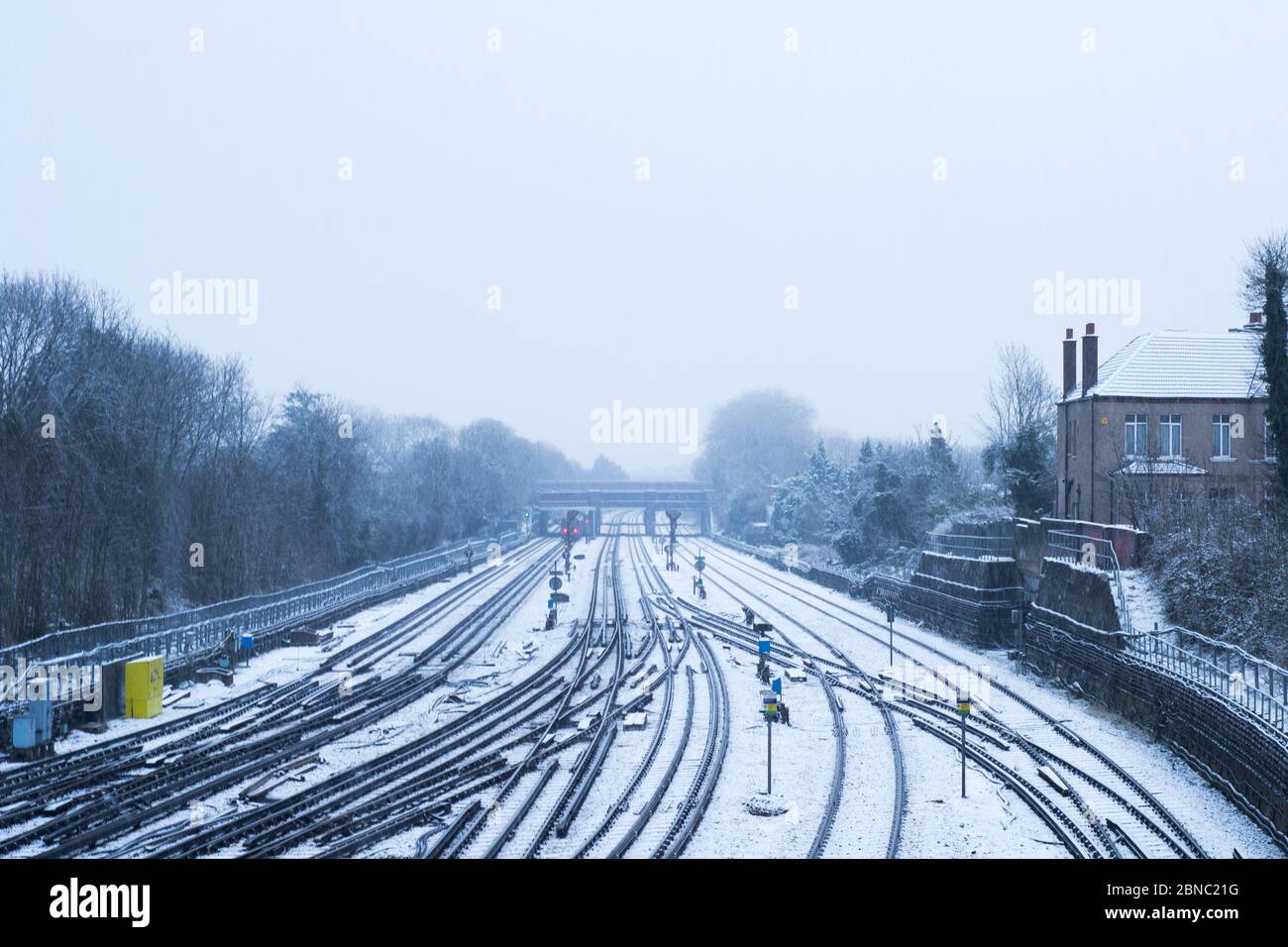 HARROW, UNITED KINGDOM Jan 07, 2013 View from Harrow on the Hill