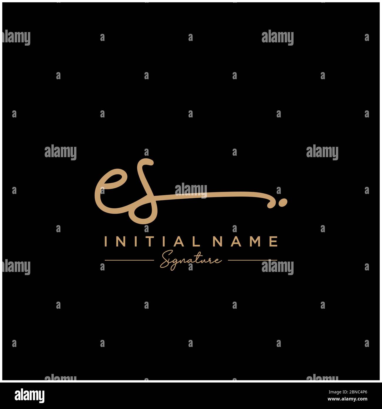 Letter es vector vectors Cut Out Stock Images & Pictures - Alamy