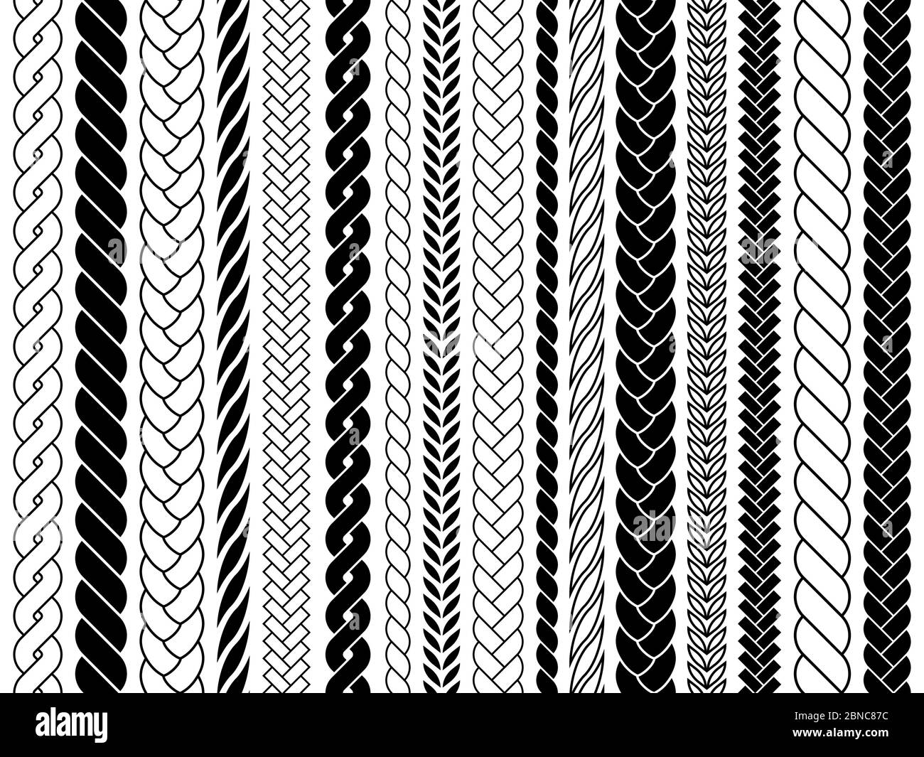 Braid fabric Stock Vector Images - Alamy