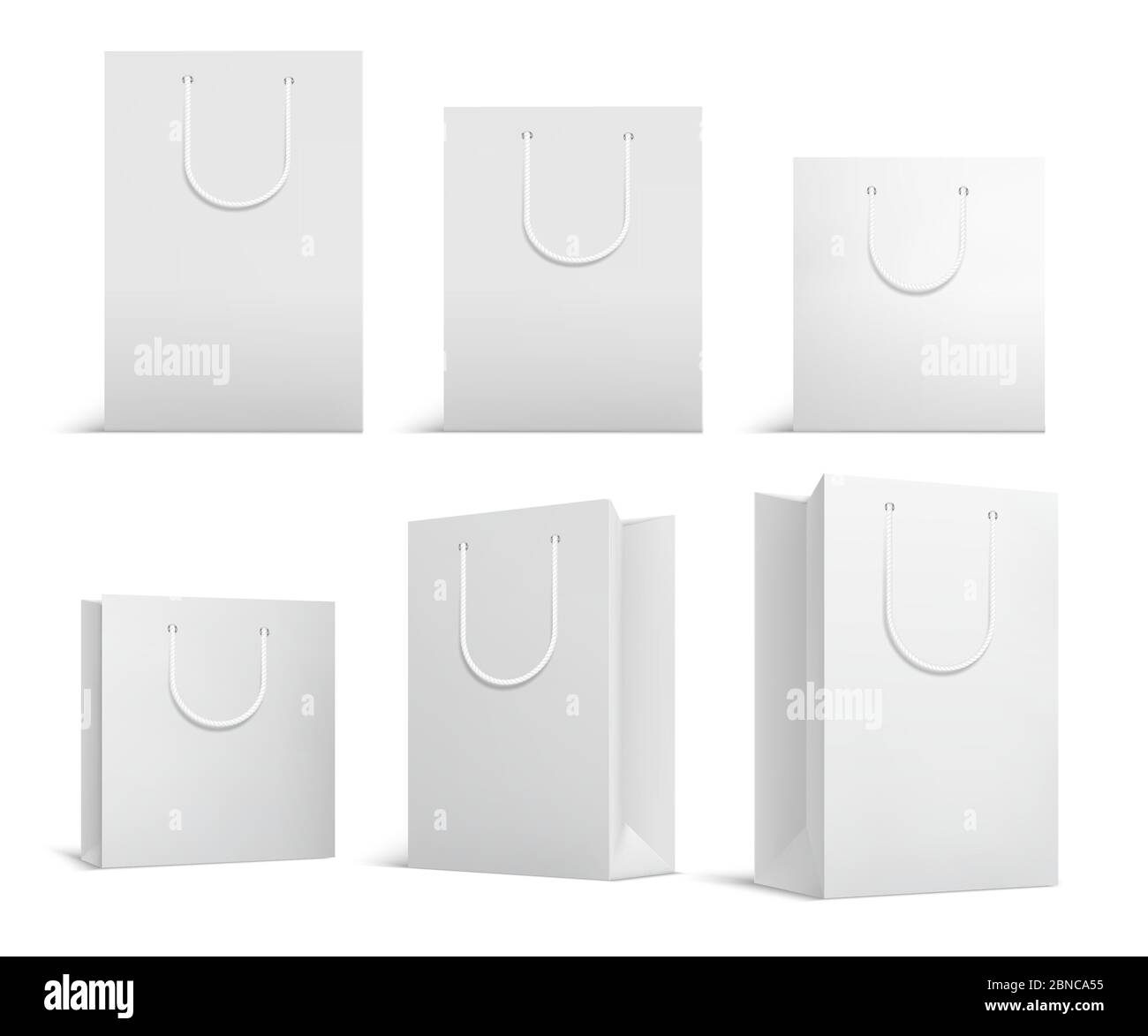 Blank shopping bags deals