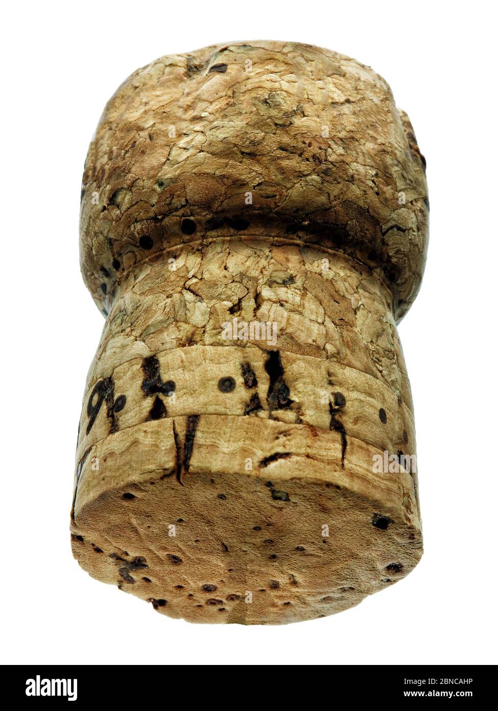 Cork plug isolated on white Stock Photo Alamy