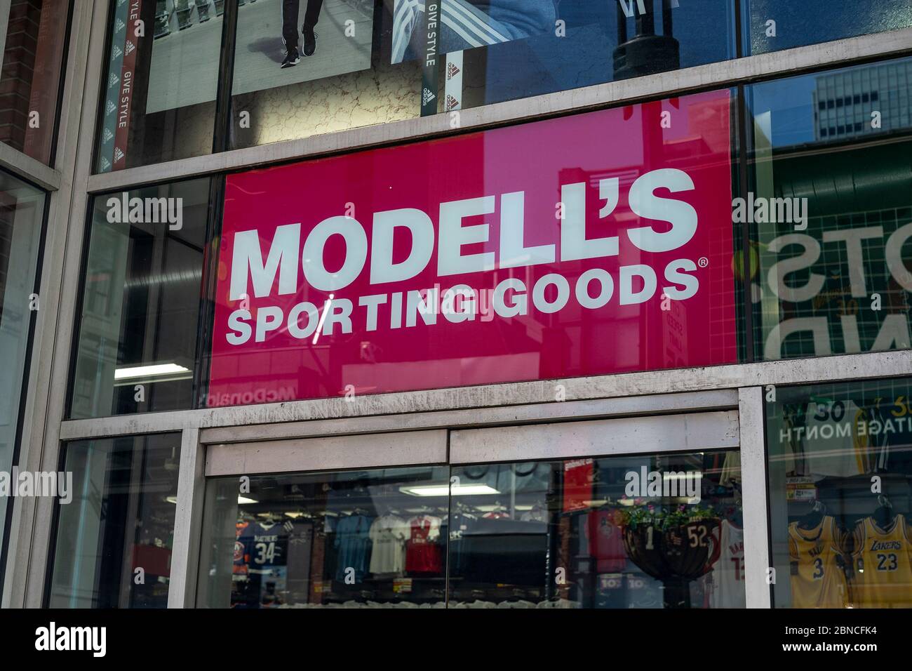 Modell’s sporting goods store hires stock photography and images Alamy