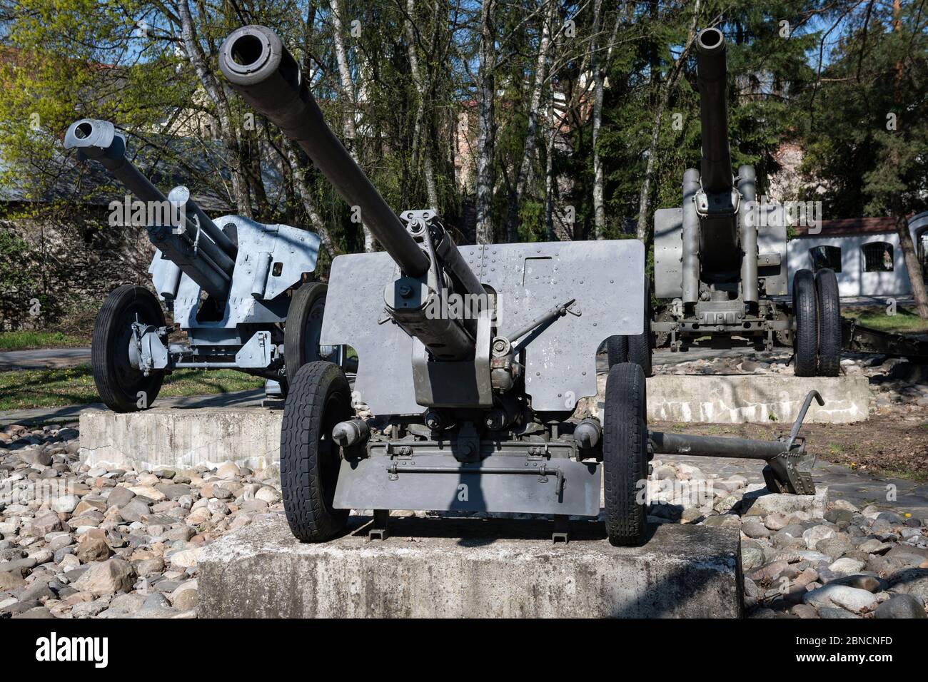 Soviet World War 2 artillery Stock Photo - Alamy