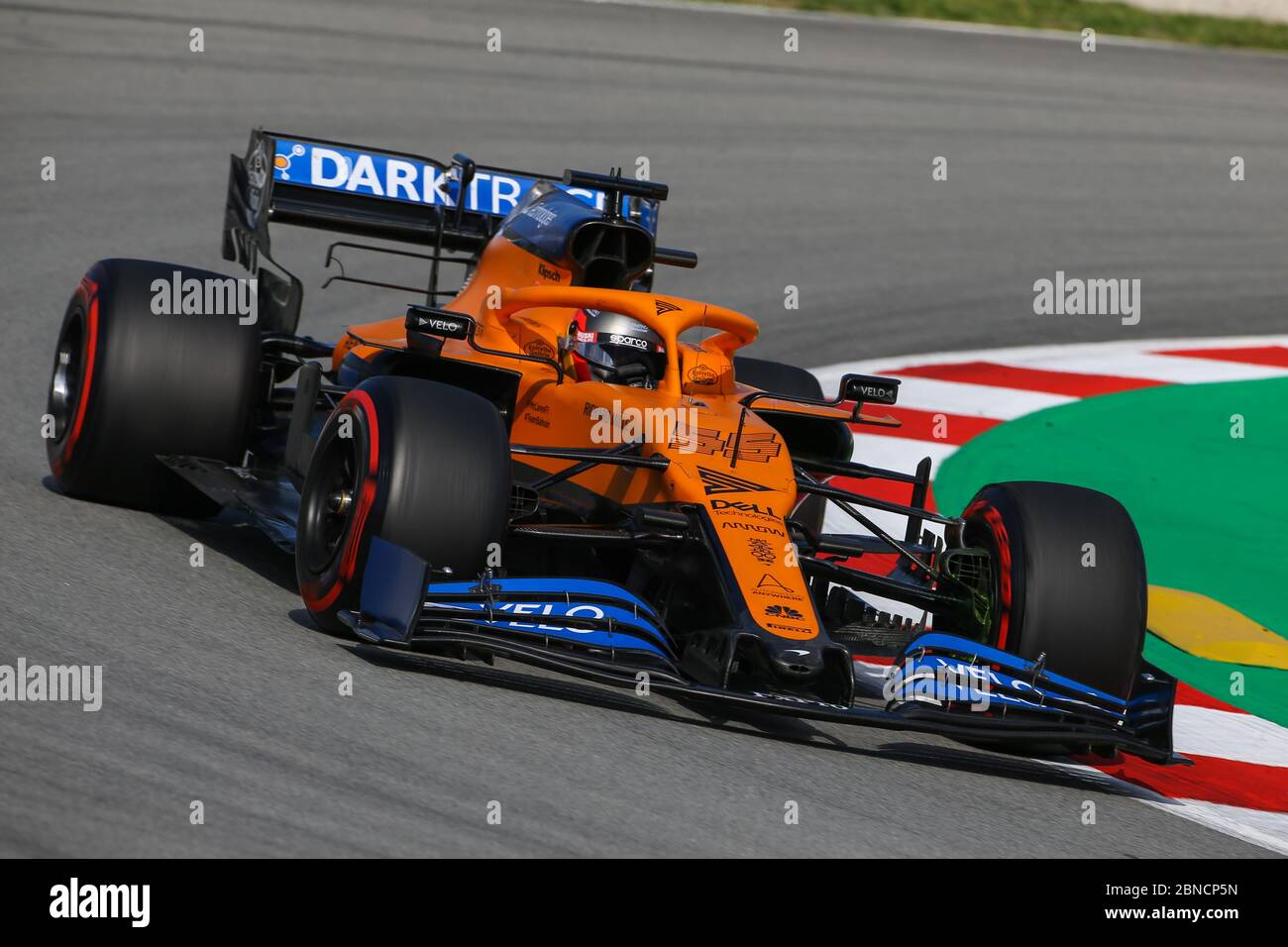 Carlos Sainz Jr Driving Mclaren Mcl35 During F1 Pre Season Testing 2020 At Circuit De Catalunya Montmelo Spain Stock Photo Alamy