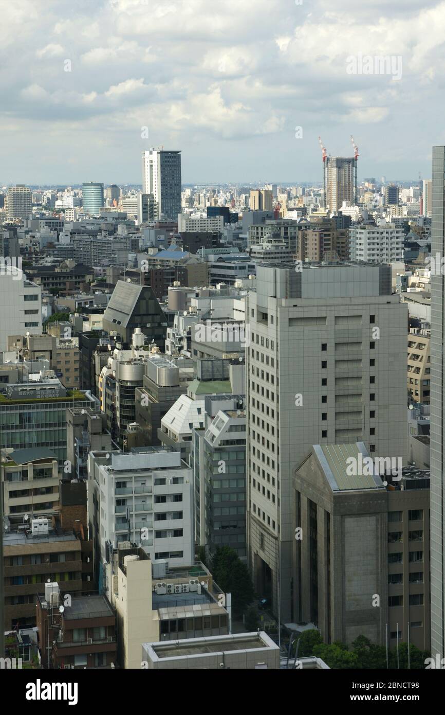 view from the twentieth floor in Tokio Stock Photo