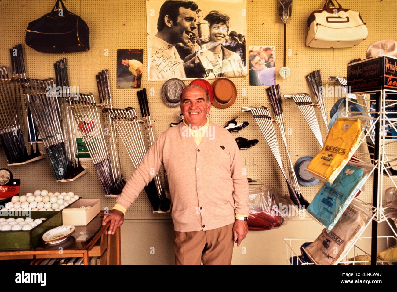 Bill Shankland Potters Bar Golf Club professional mentor to Tony