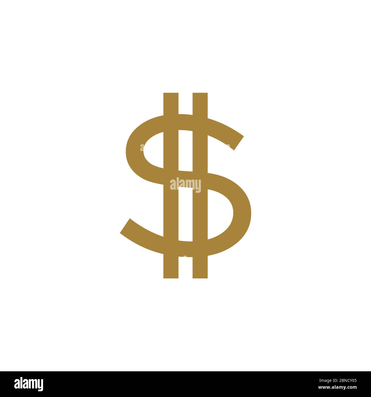 Dollar Sign Logo Template Illustration Design. Vector EPS 10 Stock