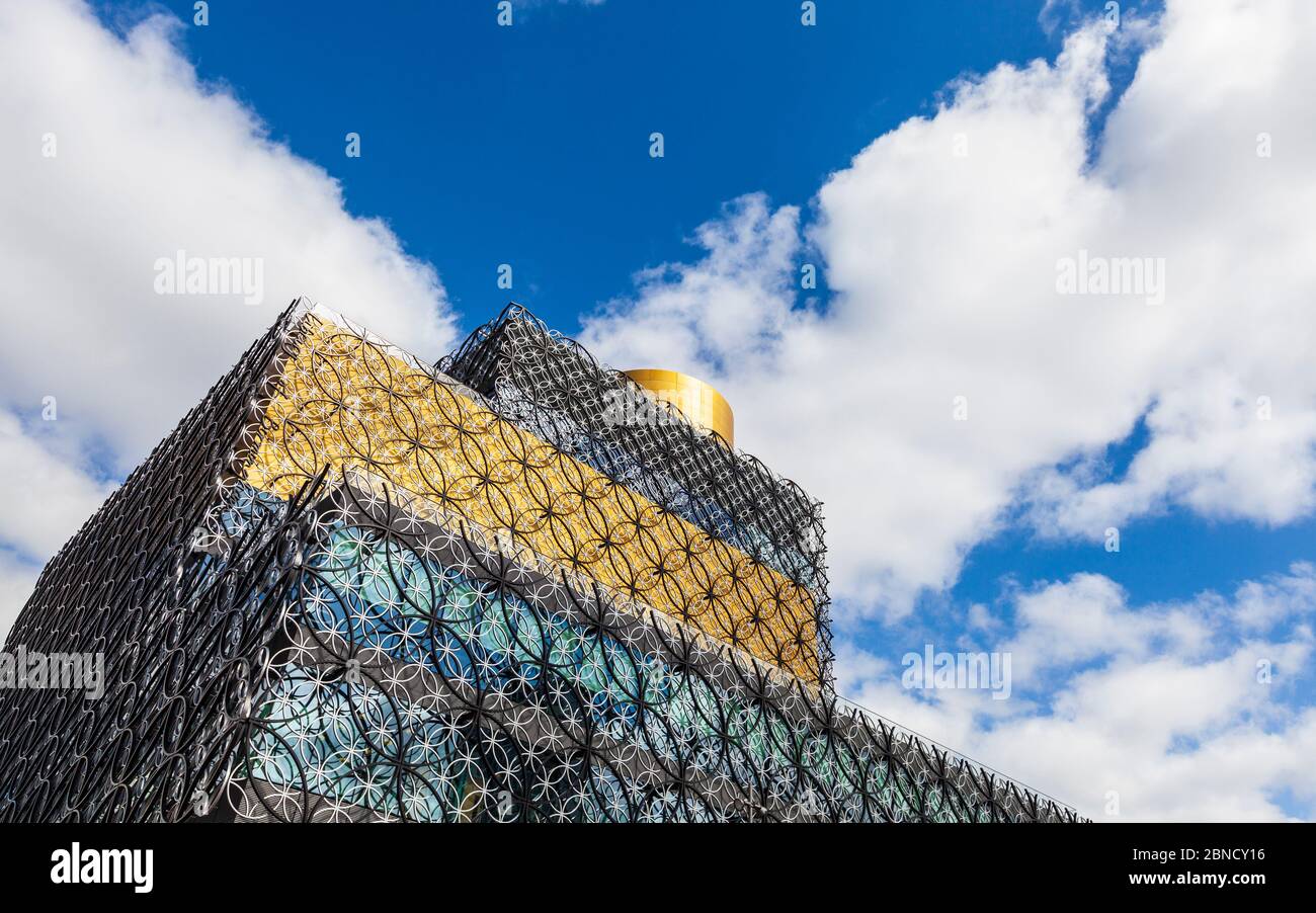 The new Library of Birmingham in Centenary Square, Birmingham, England Stock Photo