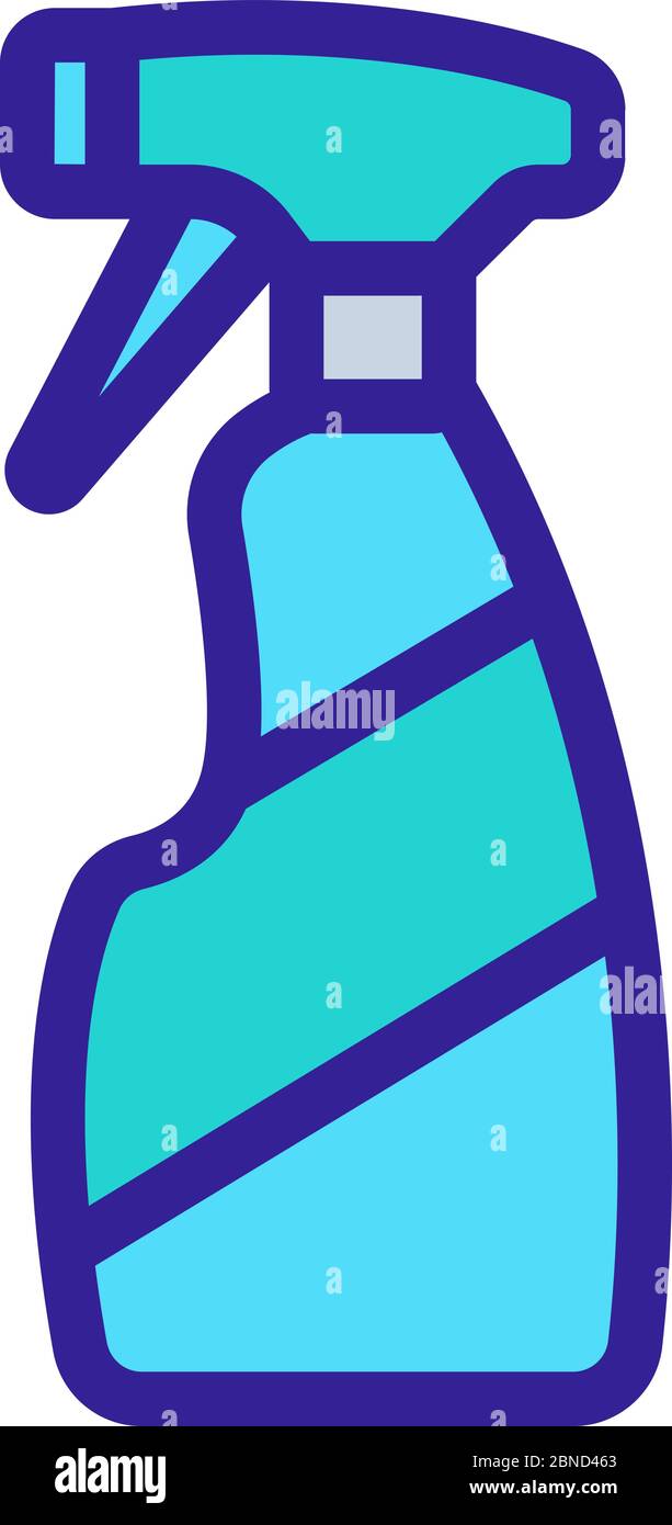 dispenser spray for spraying icon vector outline illustration Stock ...