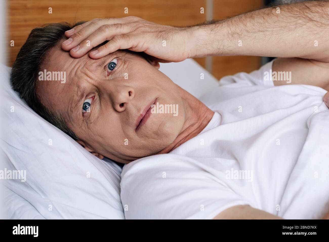 Unwell Man Unwell bedding hi-res stock photography and images - Alamy