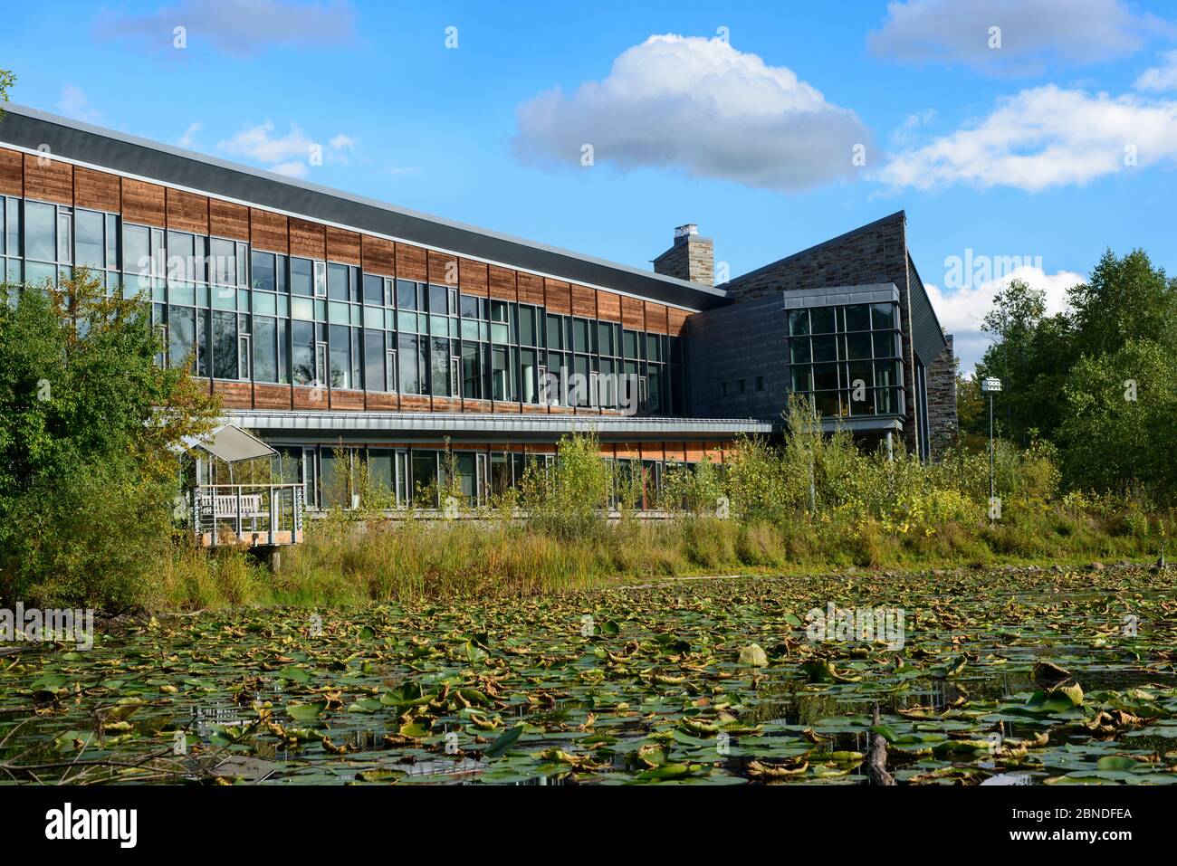 Cornell Lab of Ornithology headquarters, Sapsucker Woods, New York, USA