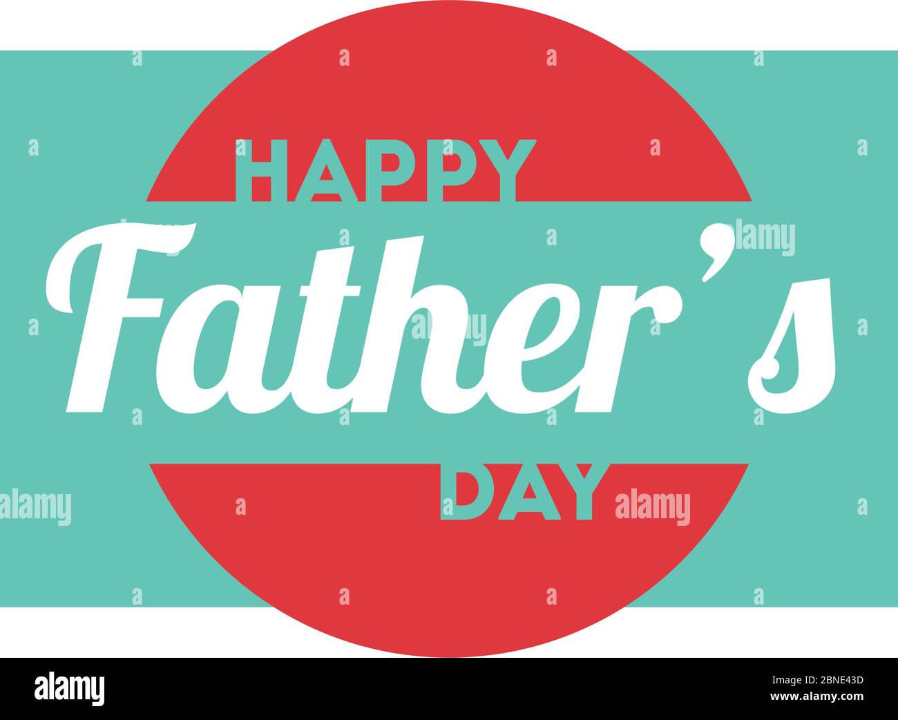 happy fathers day seal flat style icon Stock Vector Image & Art - Alamy