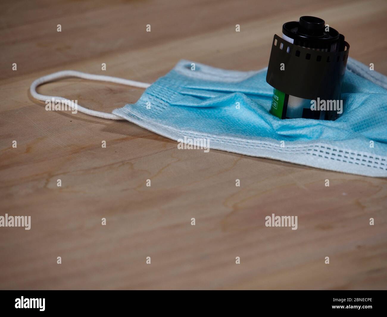 Used face mask laying on hi-res stock photography and images - Alamy