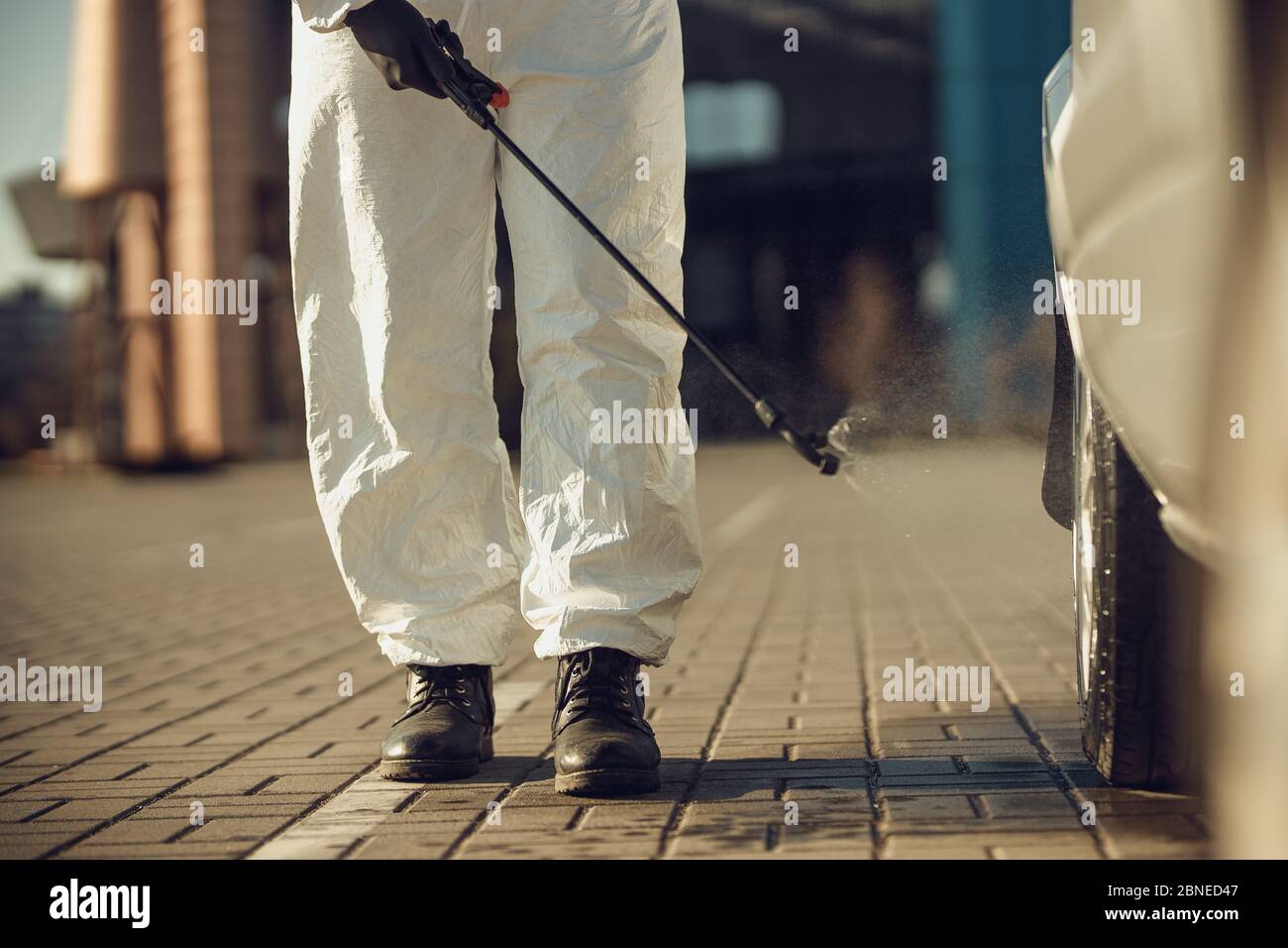 Cleaning and Disinfection of vehicles amid the coronavirus epidemic Car cleaning and