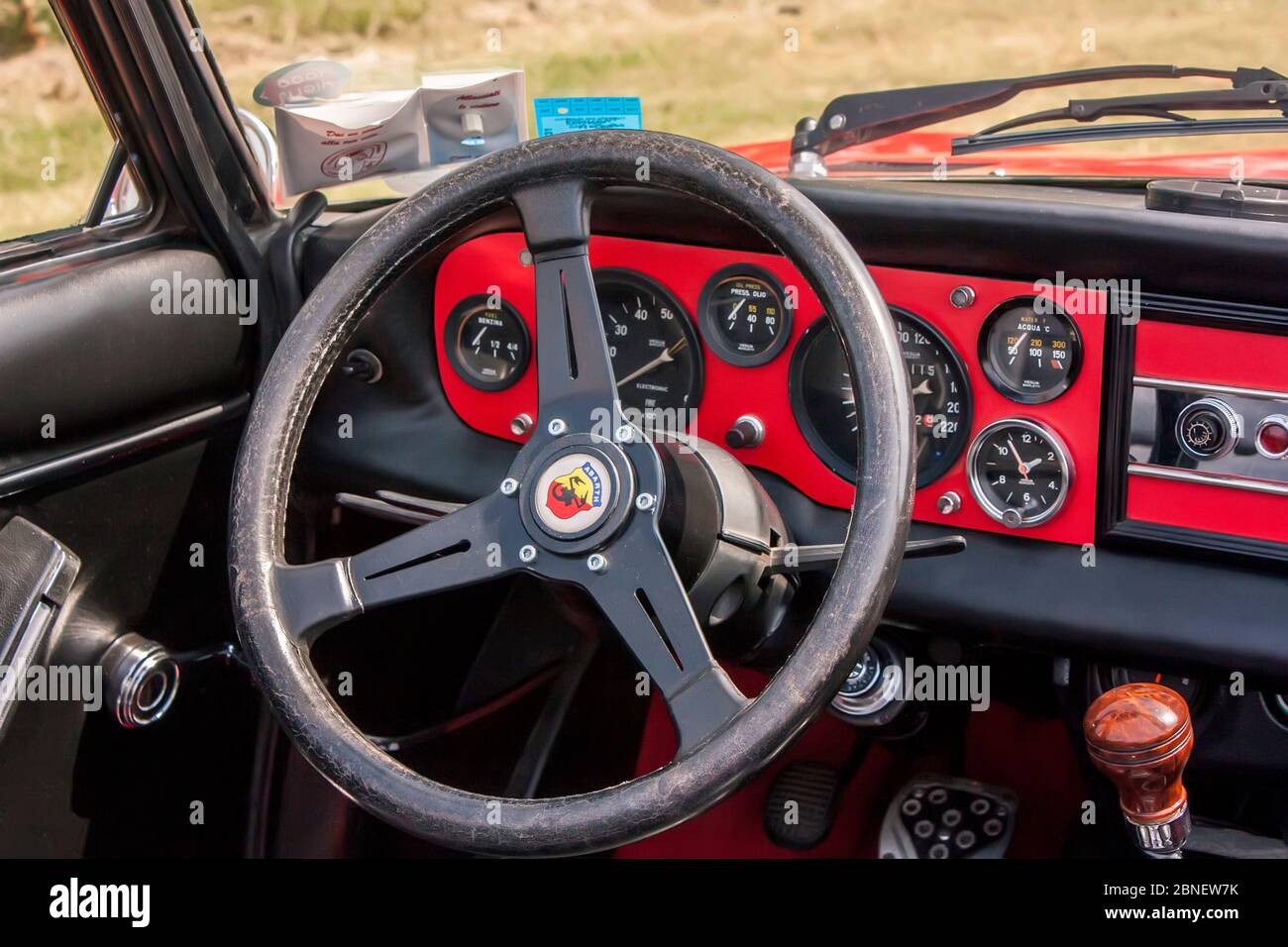Fiat 500 L classic original Steering Wheel MADE IN ITALY VOLANTE AUTO  D'EPOCA