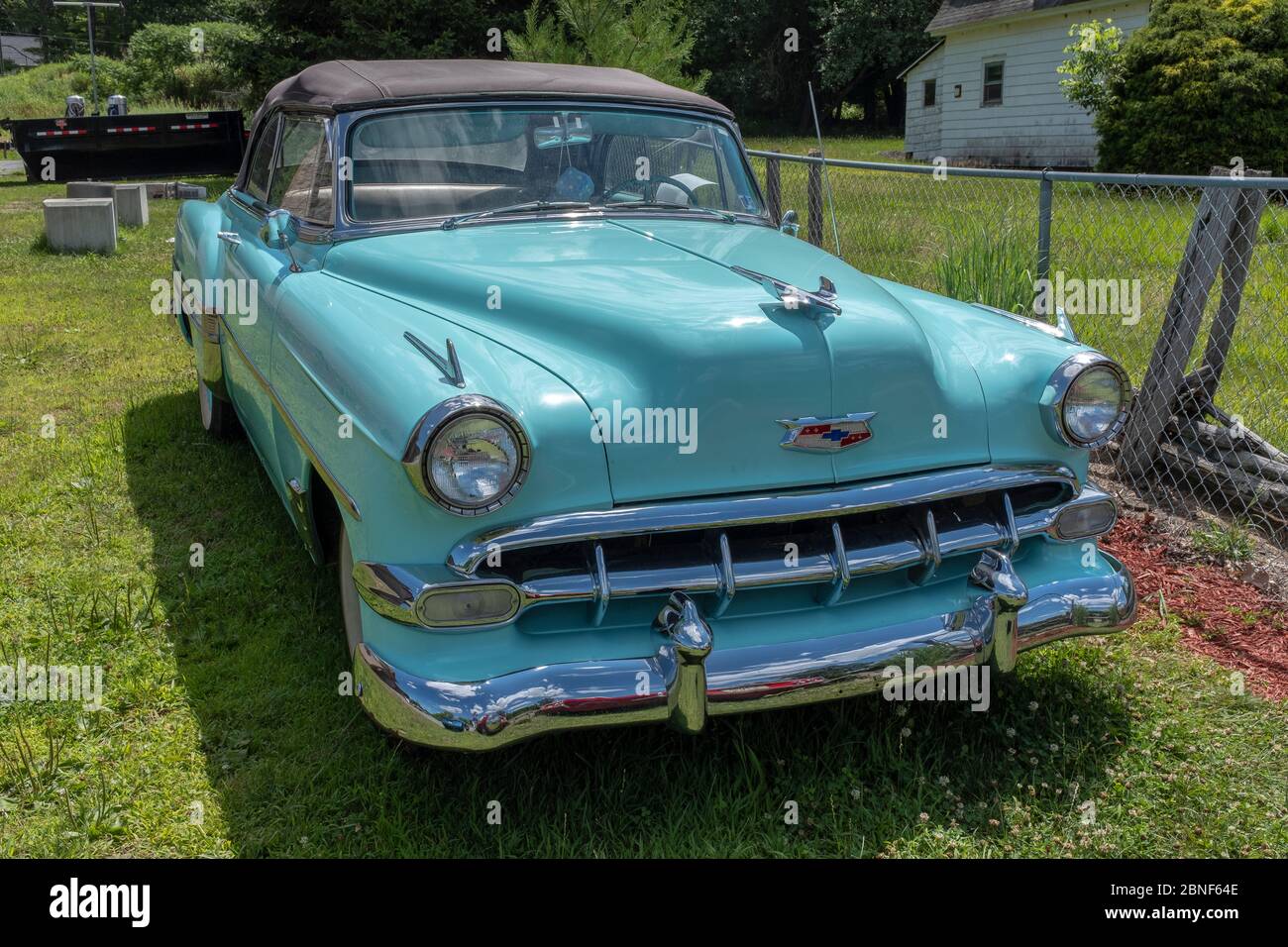 1954 Chevy Bel Air (convertible) Stock Photo