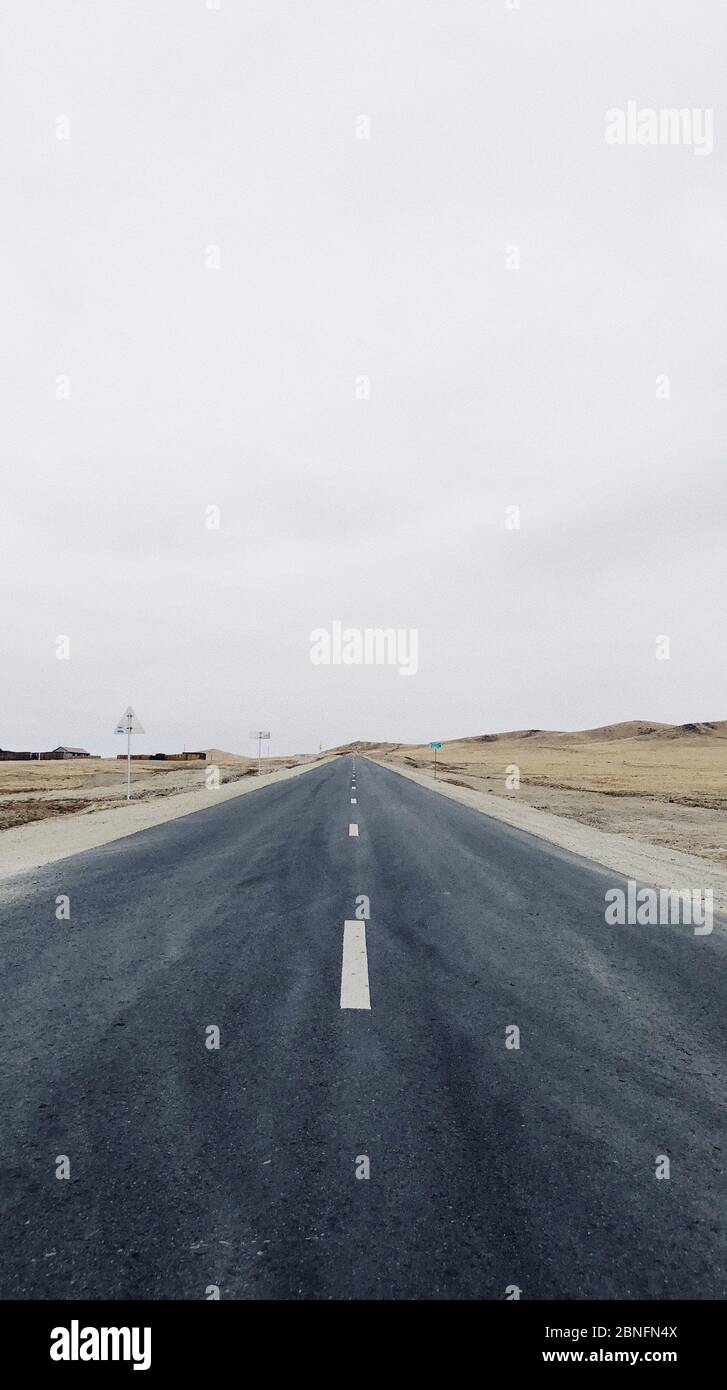 Beautiful shot narrow asphalt hi-res stock photography and images - Alamy